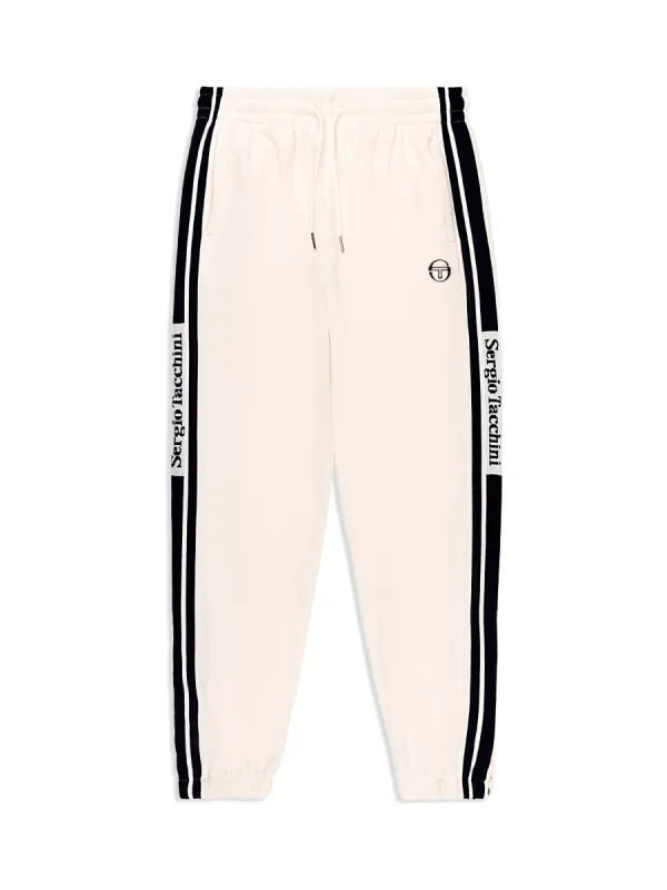 Atri Velour Track Pant- Gardenia sold by Sergio Tacchini