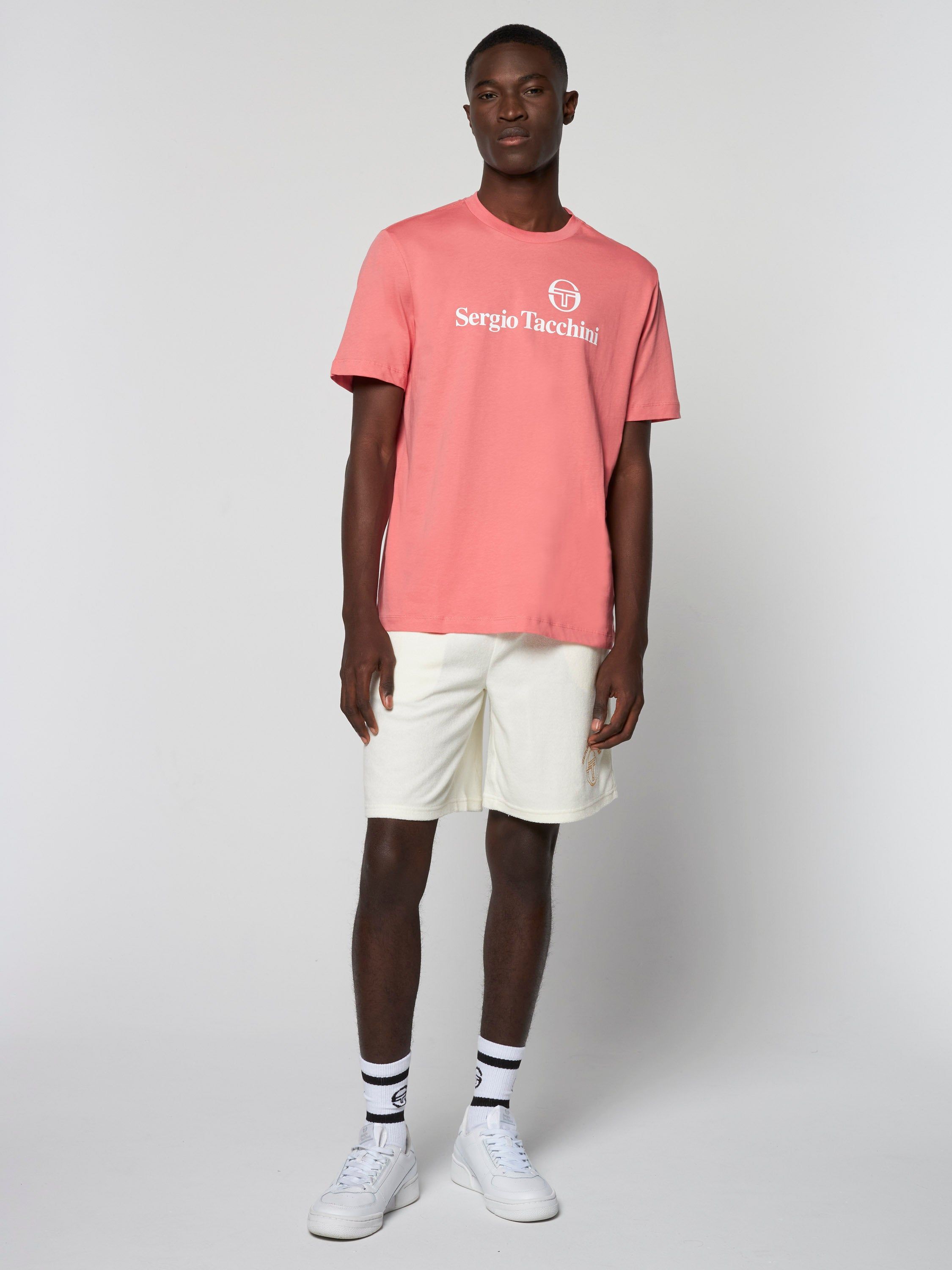 Heritage Logo T-Shirt- Tea Rose sold by Sergio Tacchini product image thumbnail 2
