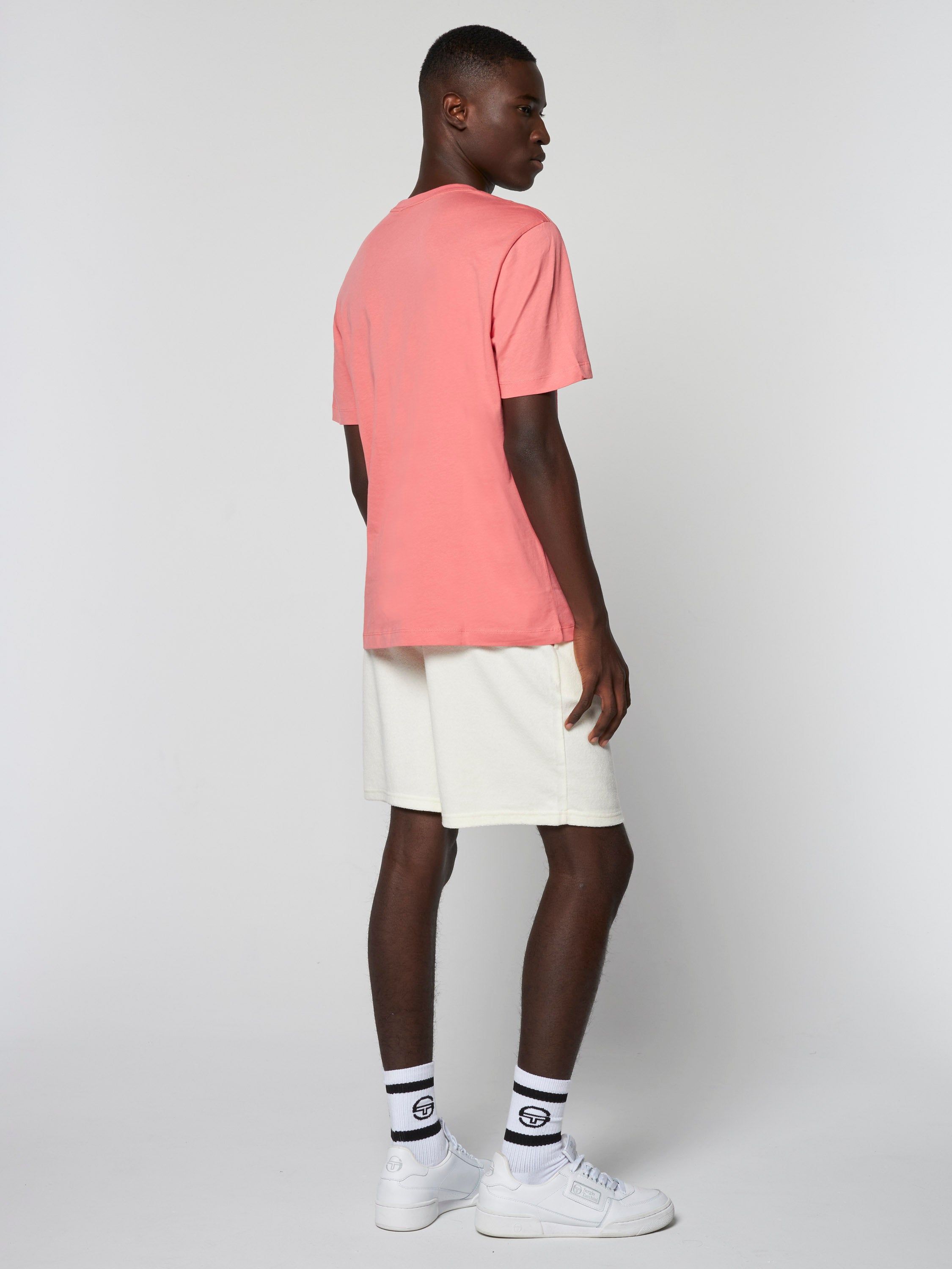 Heritage Logo T-Shirt- Tea Rose sold by Sergio Tacchini product image thumbnail 3