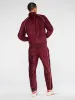 Debossed Velour Track Jacket-Grape Wine sold by Sergio Tacchini