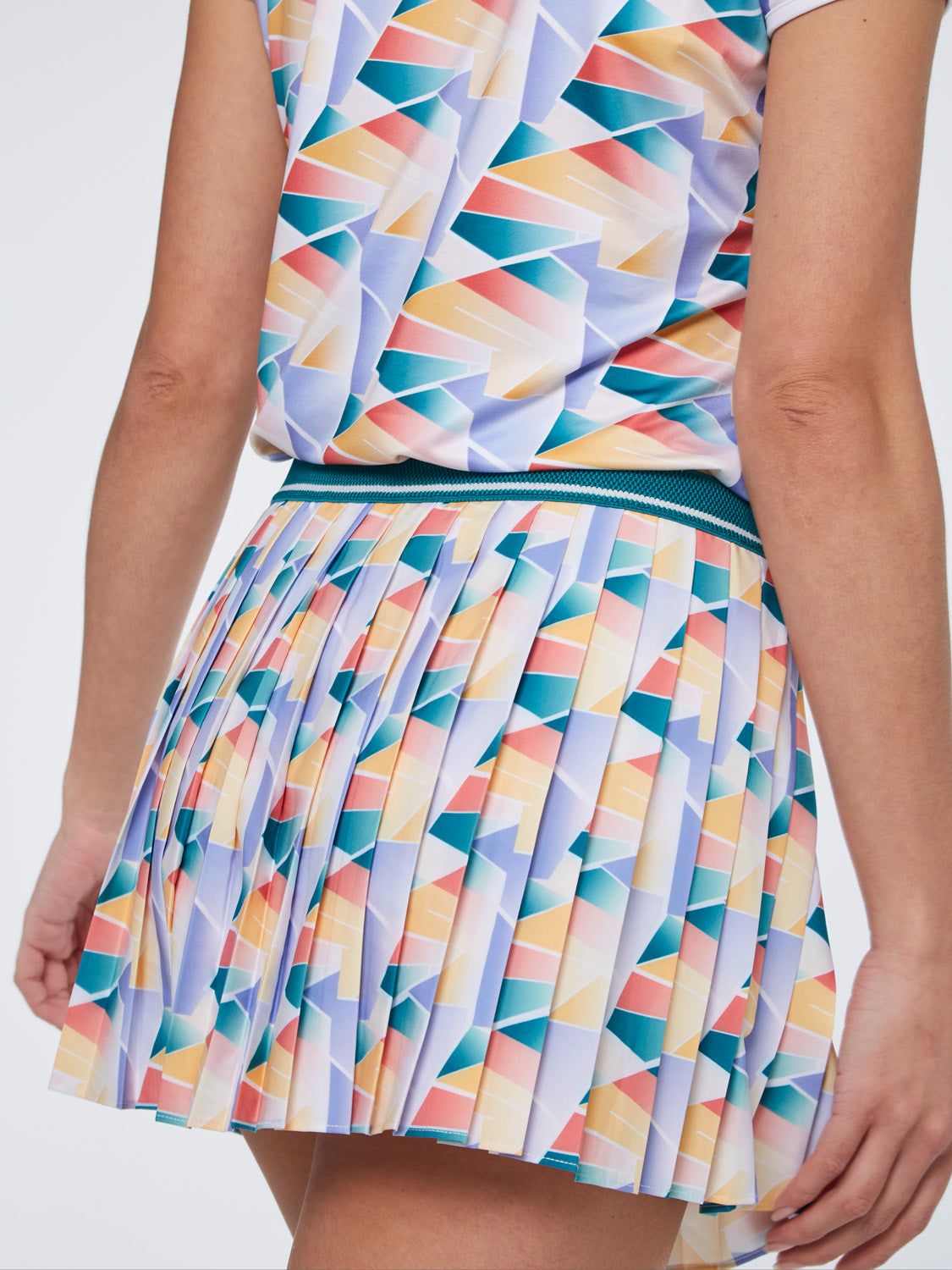 Women's Mosaico Skort-White/Multi sold by Sergio Tacchini product image thumbnail 5