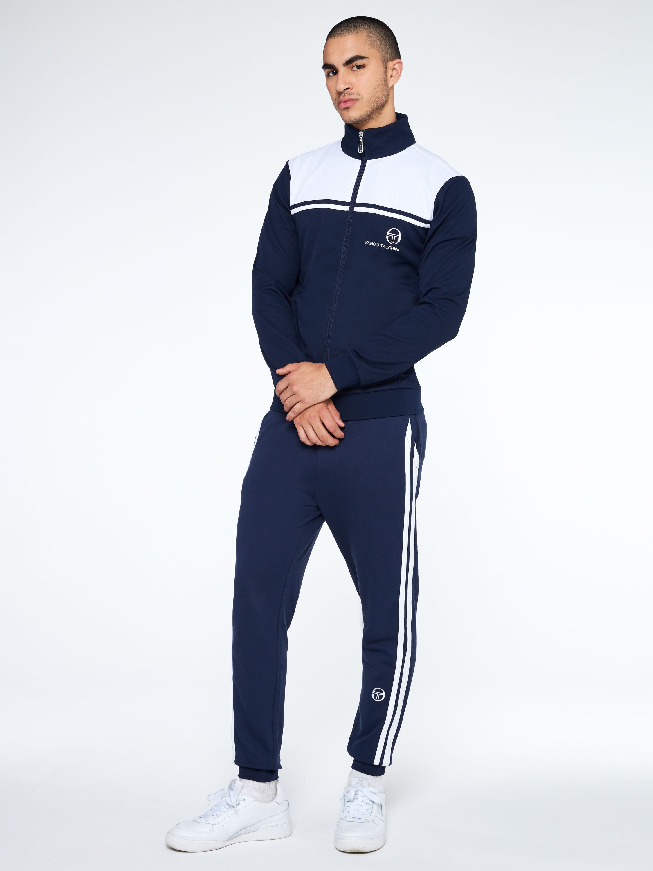 New Young Line Track Jacket Archivio-Maritime Blue/ White sold by Sergio Tacchini product image thumbnail 2