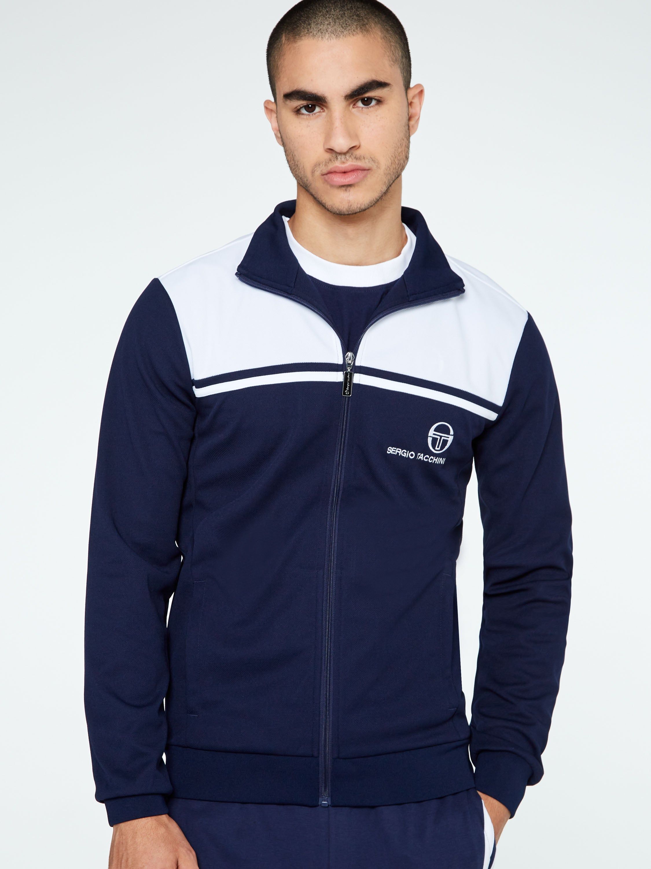 New Young Line Track Jacket Archivio-Maritime Blue/ White sold by Sergio Tacchini product image thumbnail 5