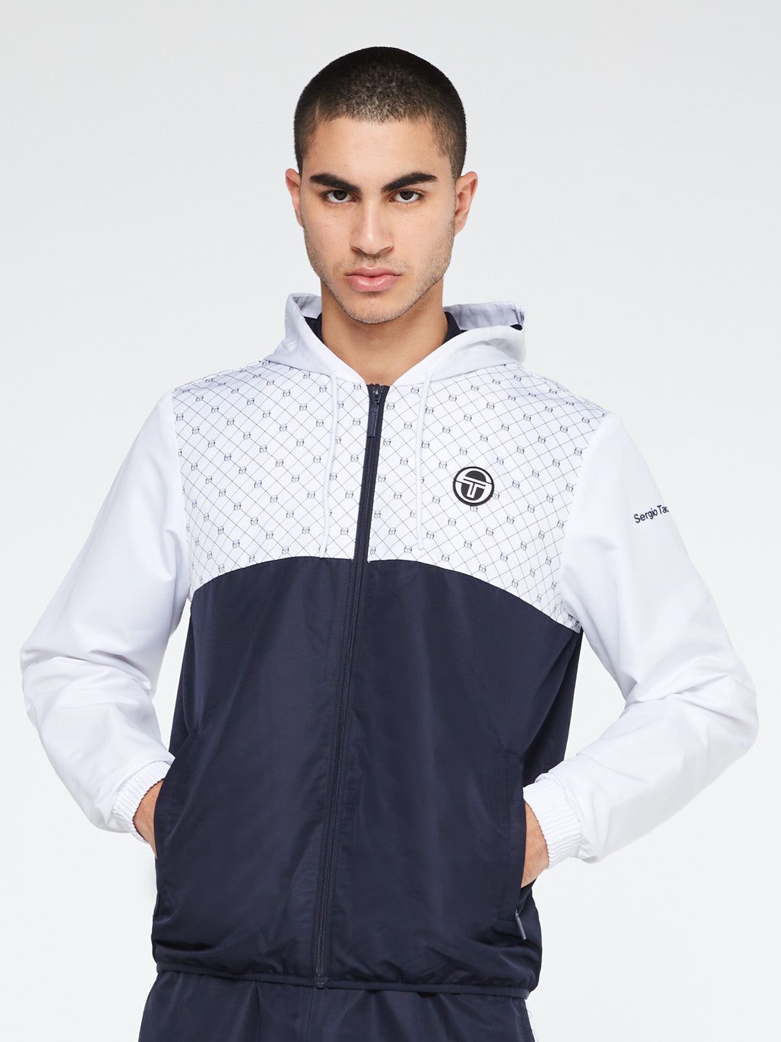 Rombo Tracksuit- Navy/ White sold by Sergio Tacchini product image thumbnail 4