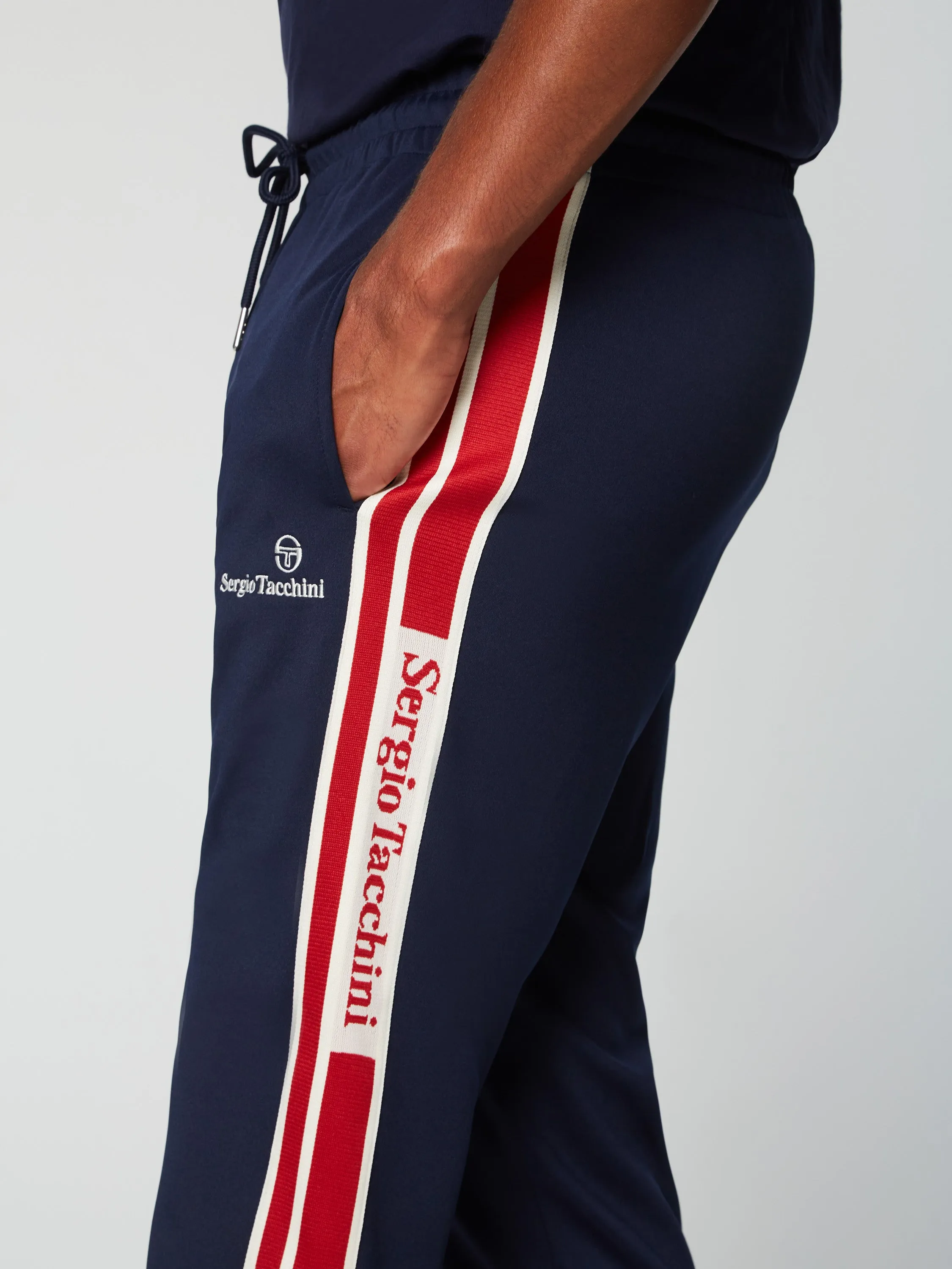 Gromo Tape Track Pant- Maritime Blue sold by Sergio Tacchini product image thumbnail 5