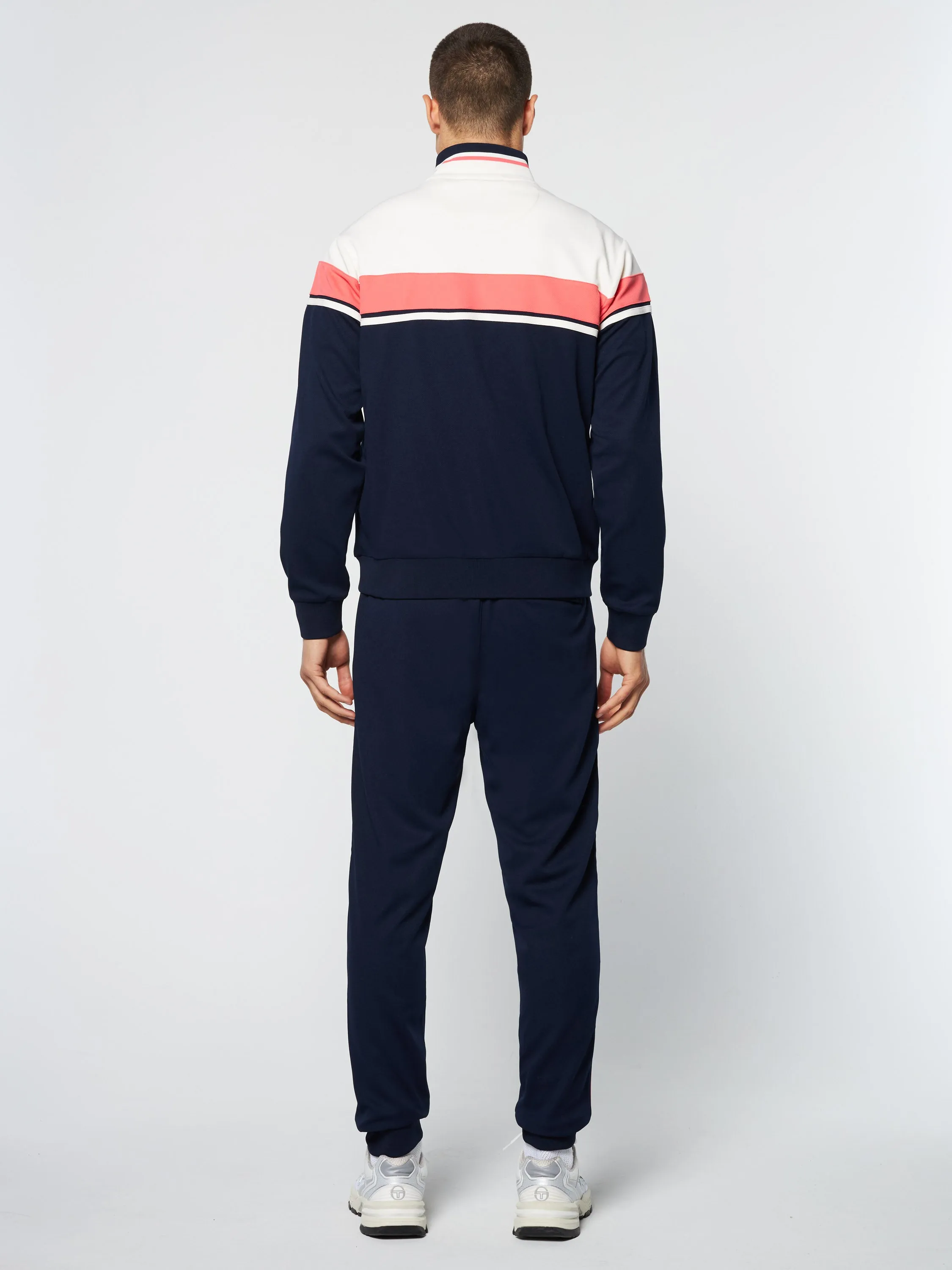 Damarindo Track Jacket Archivio- Gardenia/ Maritime Blue sold by Sergio Tacchini product image thumbnail 4