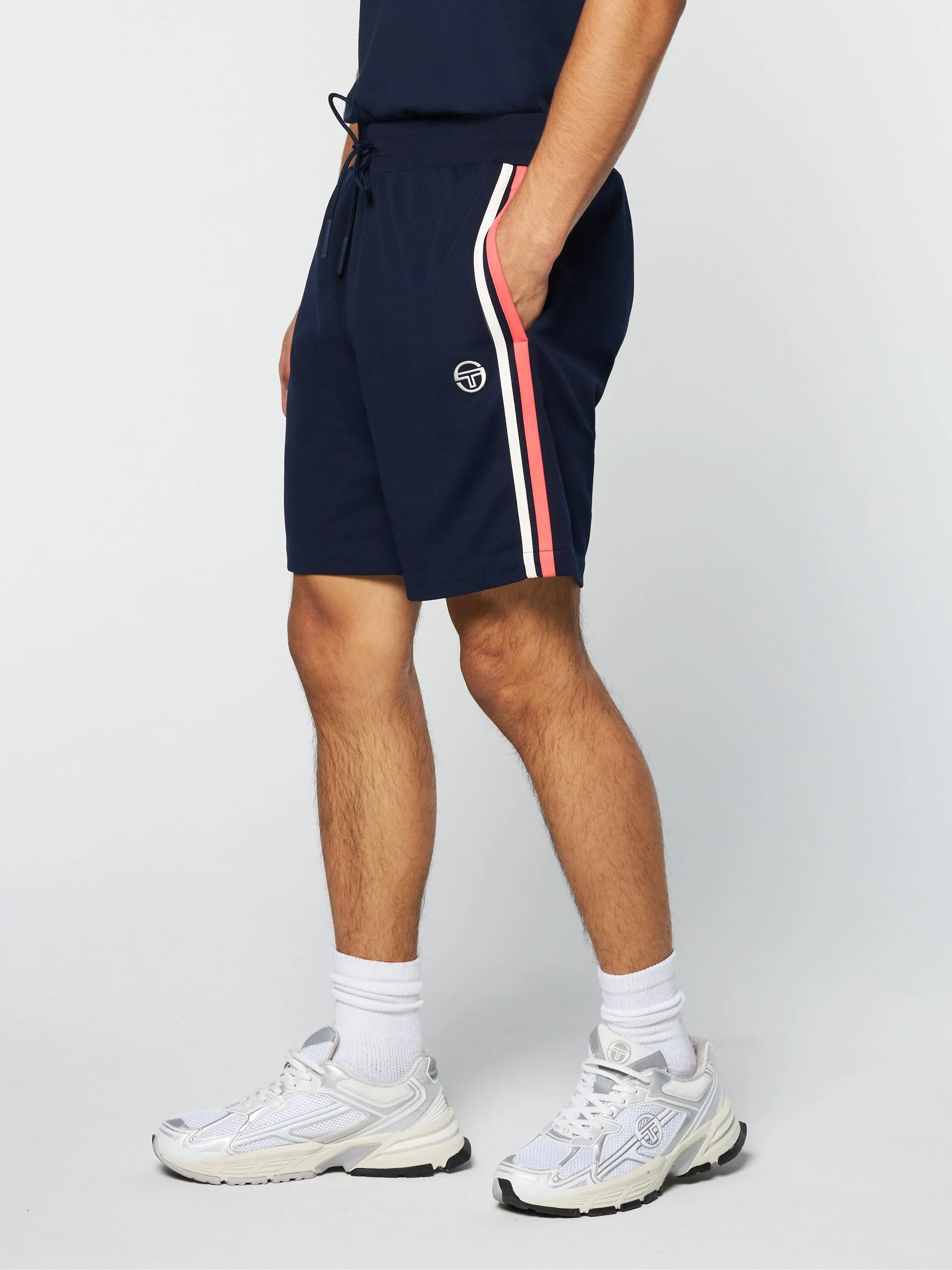 Damarindo Short Archivio- Gardenia/ Maritime Blue sold by Sergio Tacchini product image thumbnail 2