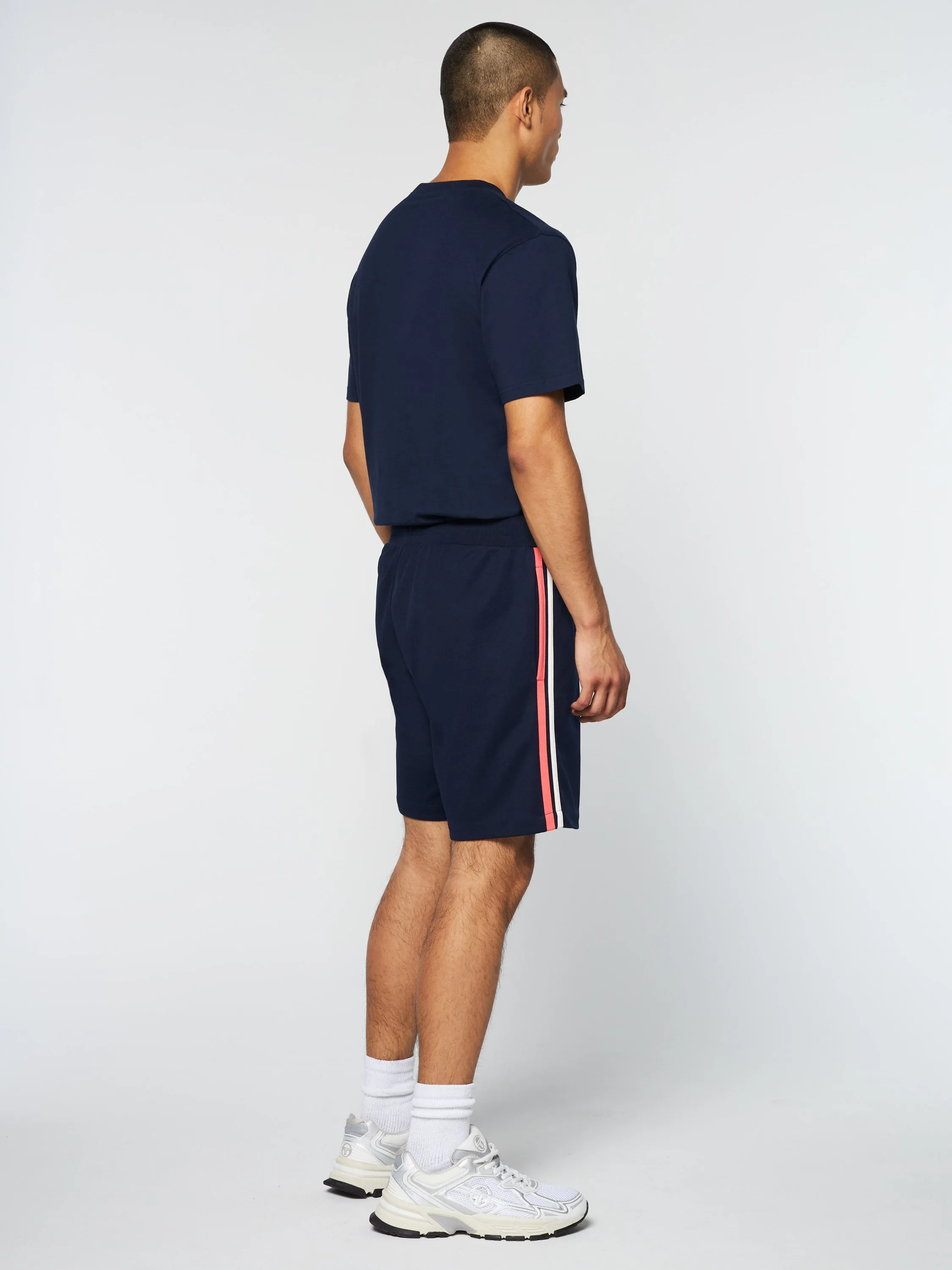 Damarindo Short Archivio- Gardenia/ Maritime Blue sold by Sergio Tacchini product image thumbnail 4