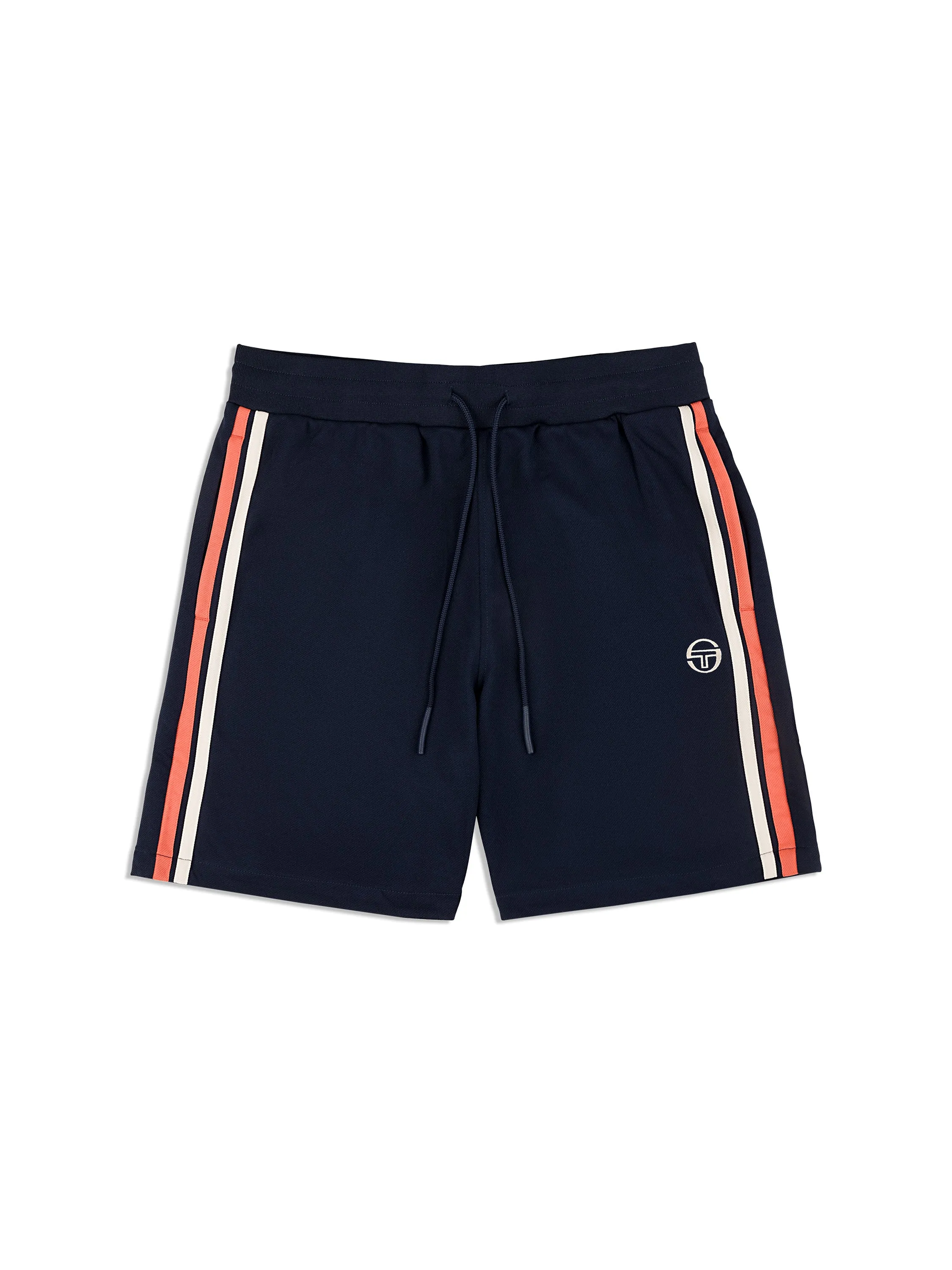 Damarindo Short Archivio- Gardenia/ Maritime Blue sold by Sergio Tacchini