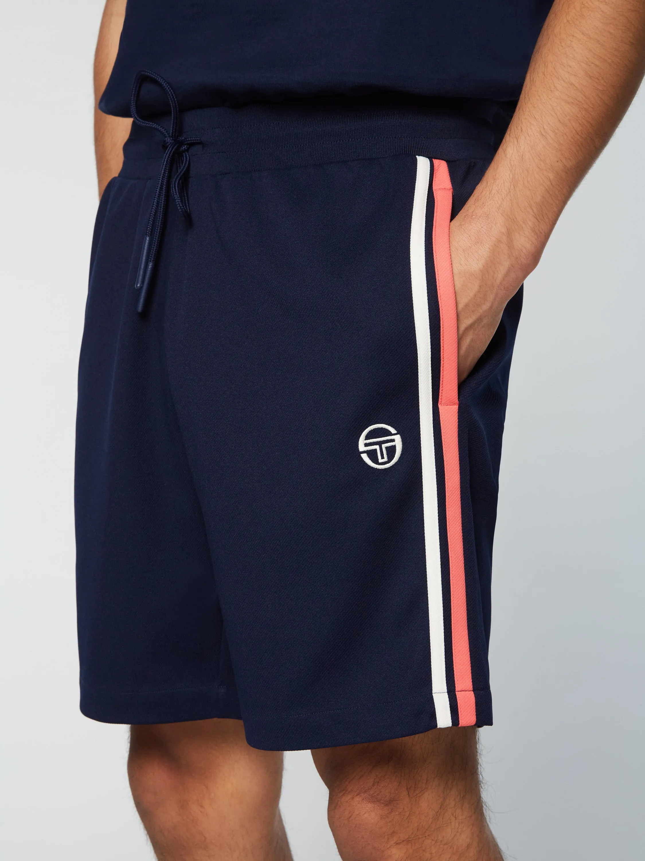 Damarindo Short Archivio- Gardenia/ Maritime Blue sold by Sergio Tacchini product image thumbnail 5