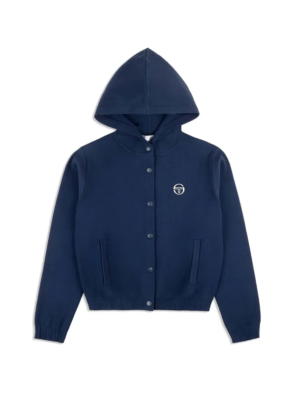 Rosolina Hoodie- Maritime Blue sold by Sergio Tacchini