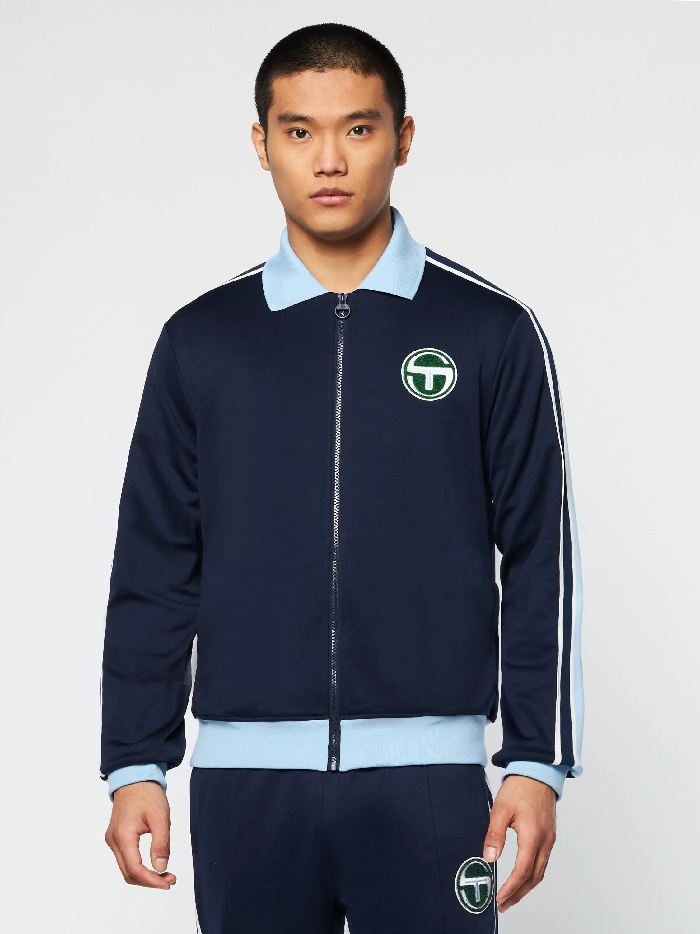 Monte Track Jacket Archivio- Maritime Blue sold by Sergio Tacchini product image thumbnail 2