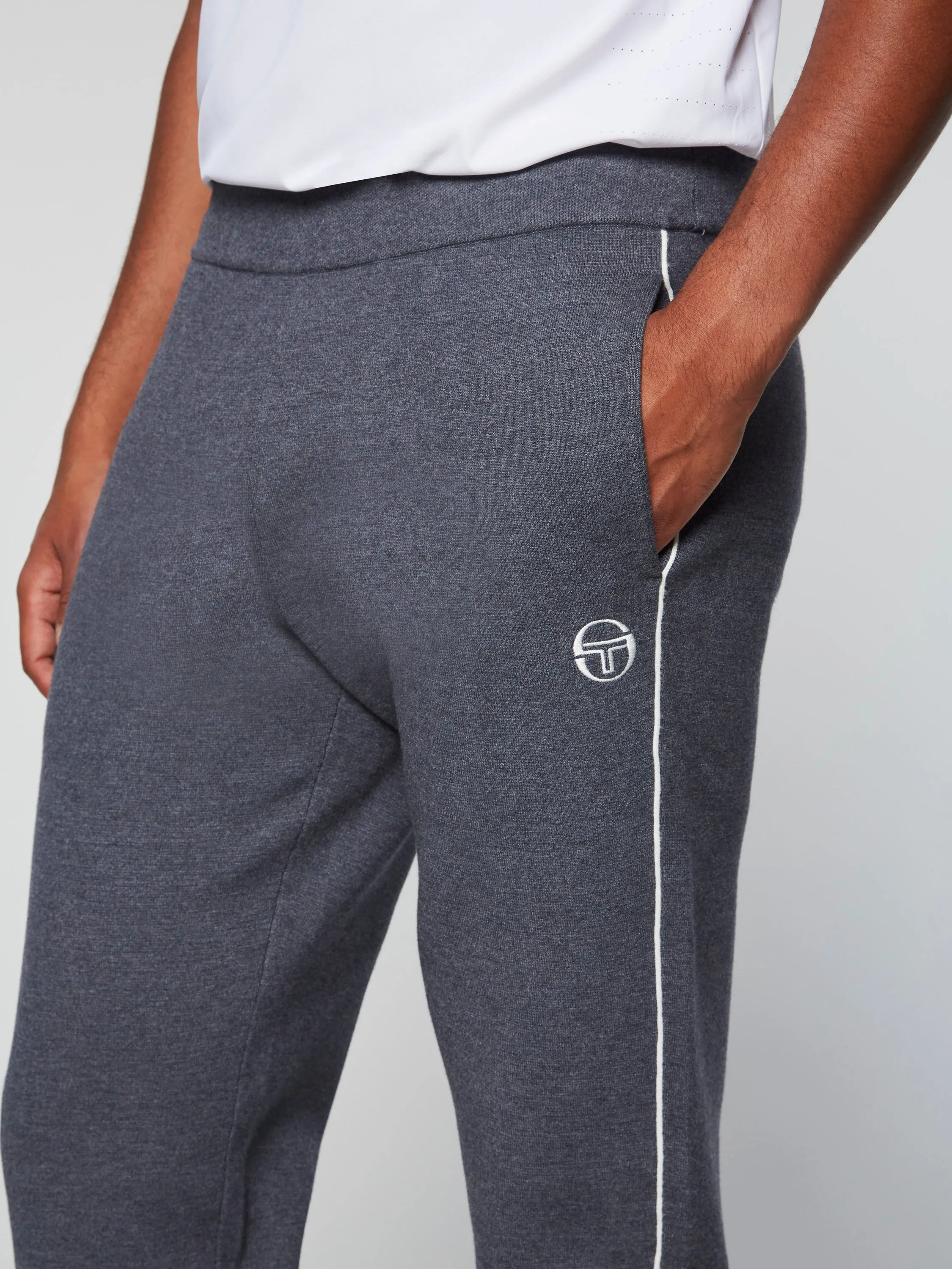 Nostra Track Pant- Dark Grey/ Melange sold by Sergio Tacchini product image thumbnail 5