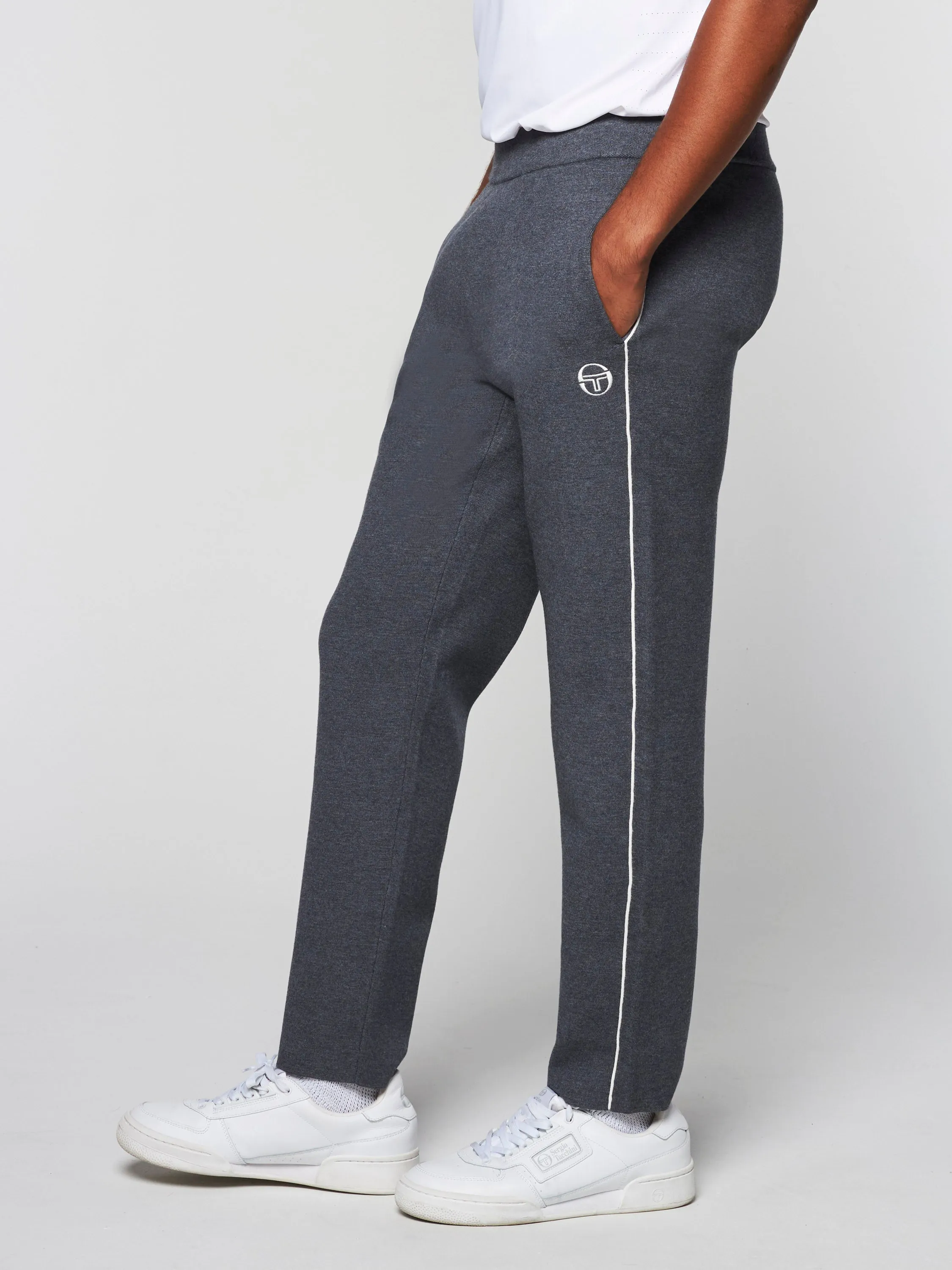 Nostra Track Pant- Dark Grey/ Melange sold by Sergio Tacchini product image thumbnail 2