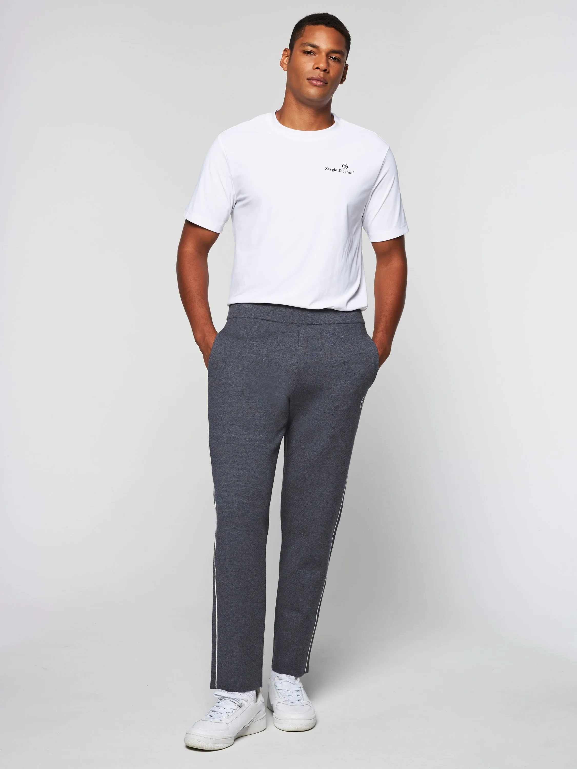 Nostra Track Pant- Dark Grey/ Melange sold by Sergio Tacchini product image thumbnail 3