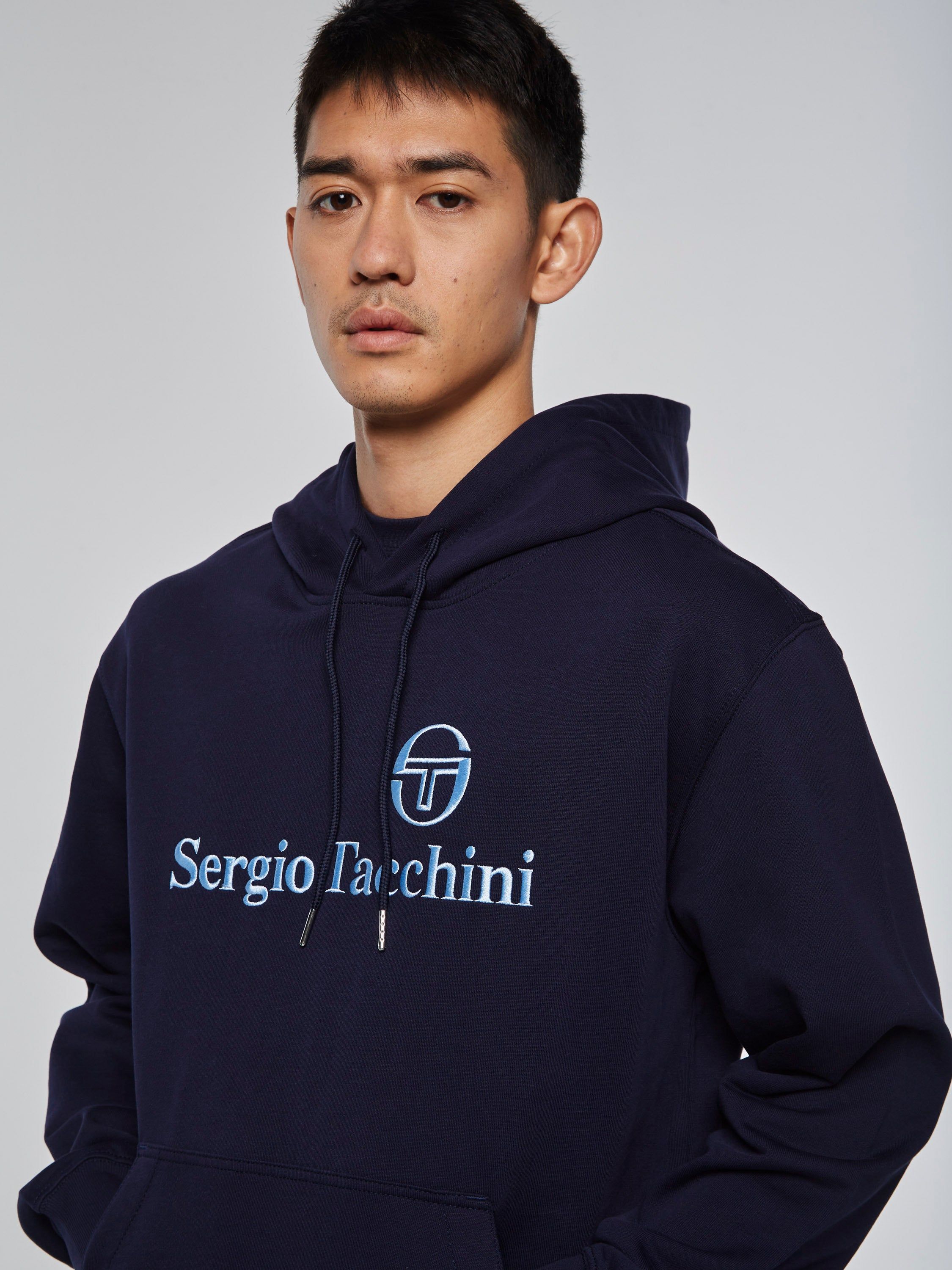 Heritage Logo Hoodie-Maritime Blue sold by Sergio Tacchini product image thumbnail 5