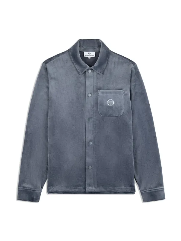 Maglia Velour Overshirt- Grisaille sold by Sergio Tacchini
