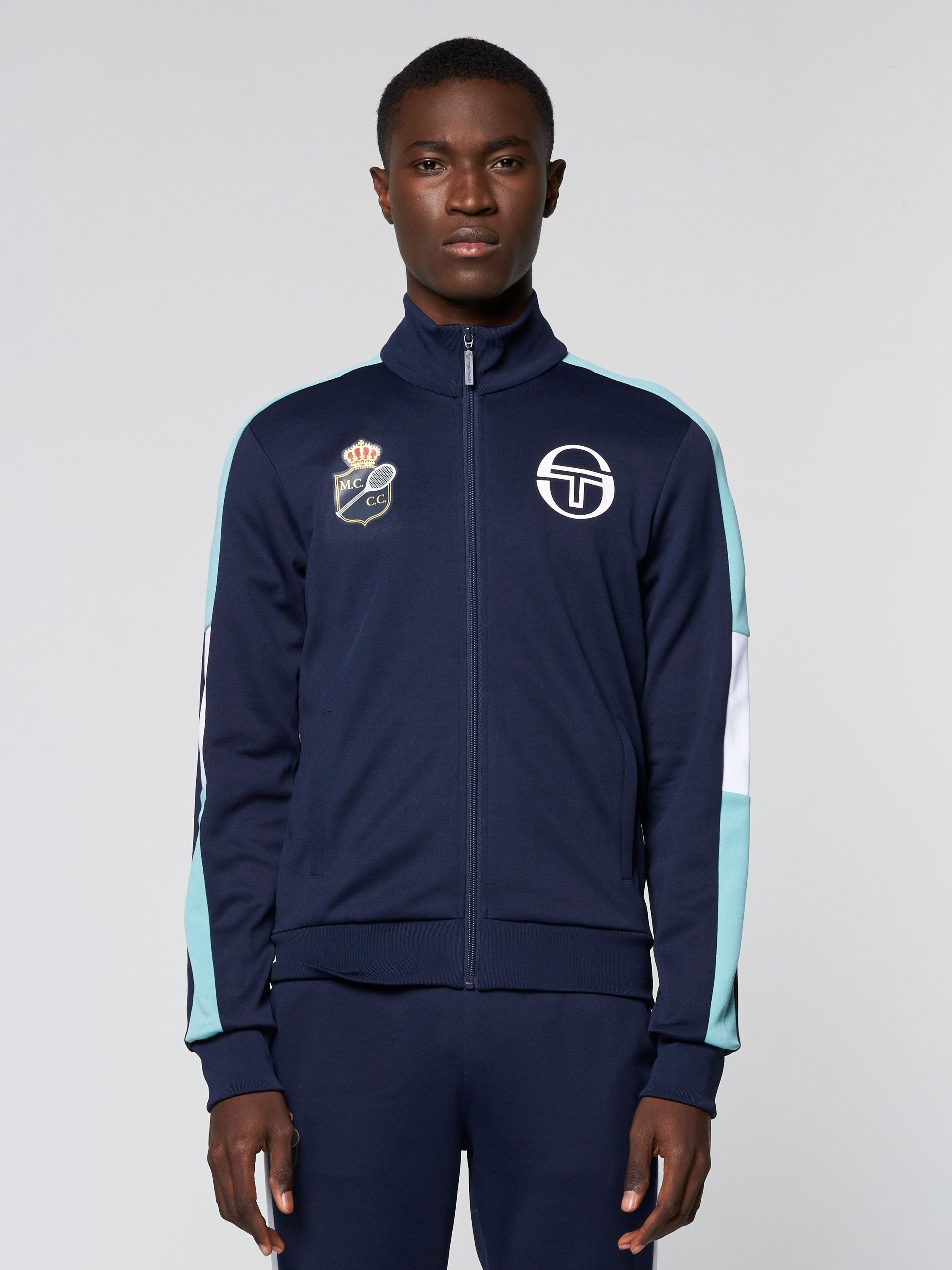 SLAM STAFF TRACK JACKET- Navy/ Canton sold by Sergio Tacchini