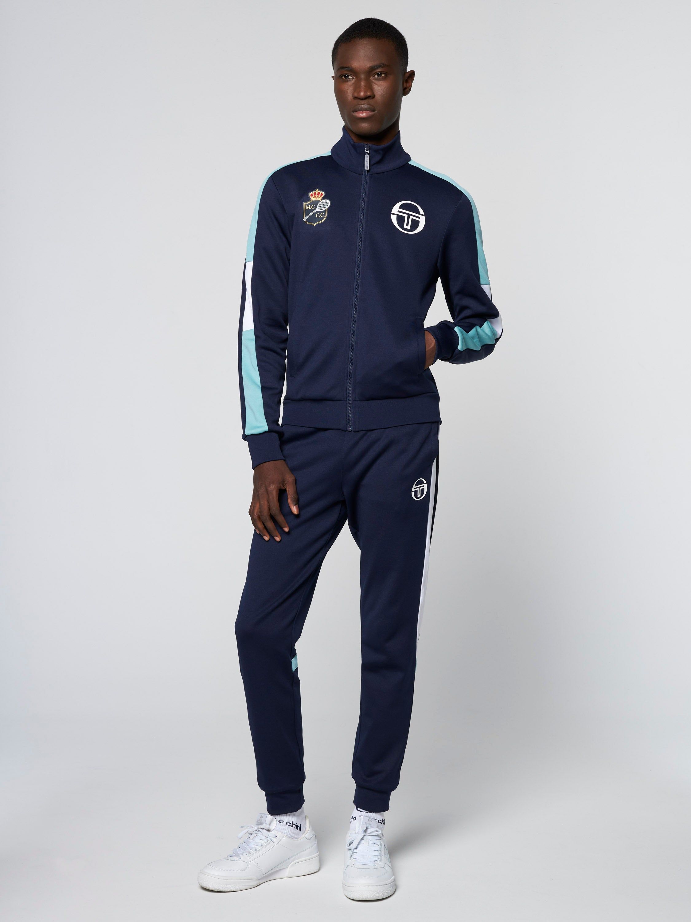 SLAM STAFF TRACK JACKET- Navy/ Canton sold by Sergio Tacchini product image thumbnail 2