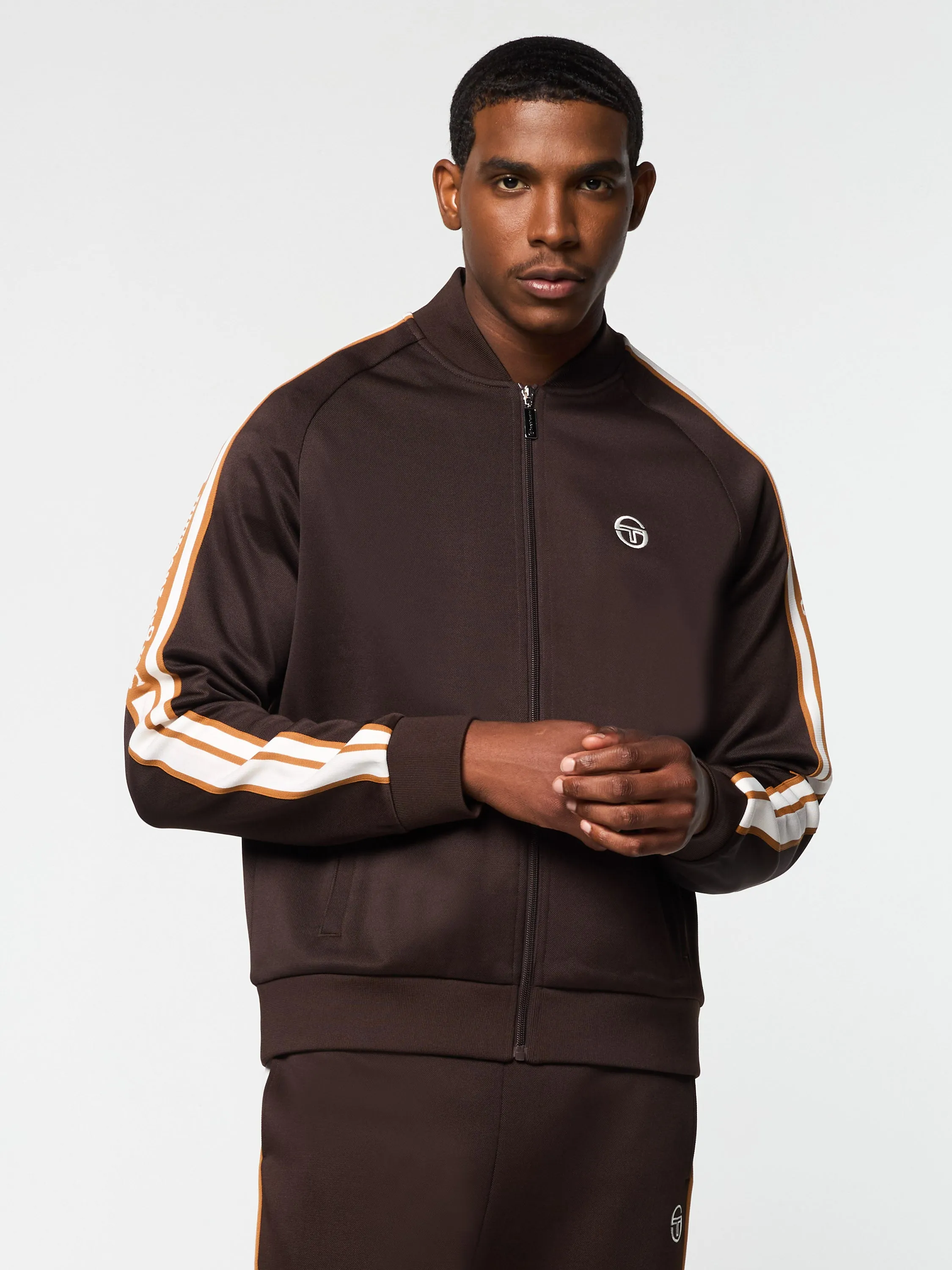 Pereto Track Jacket- Java sold by Sergio Tacchini product image thumbnail 4
