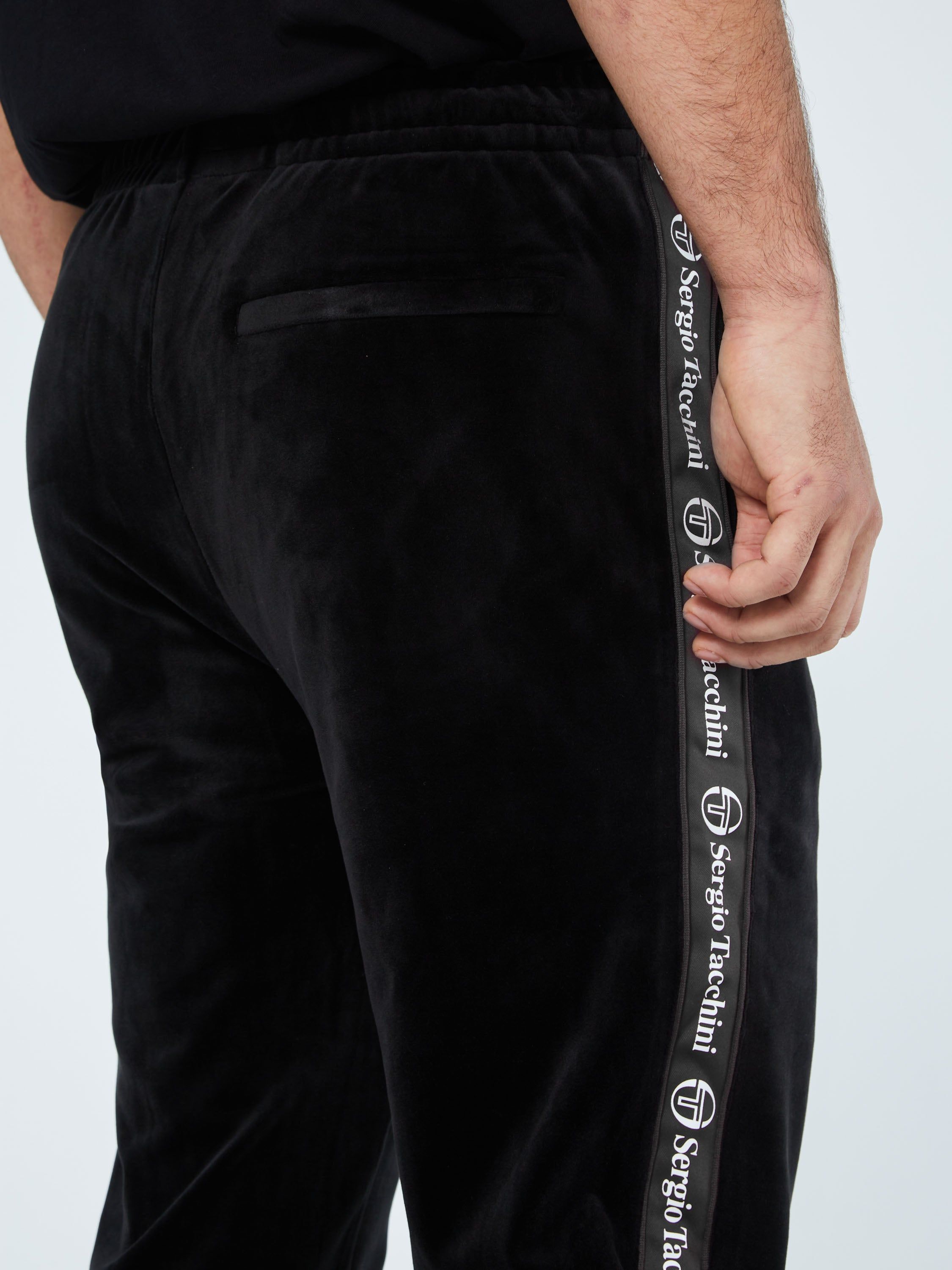 Logo Velour Track Pants-Black sold by Sergio Tacchini product image thumbnail 6