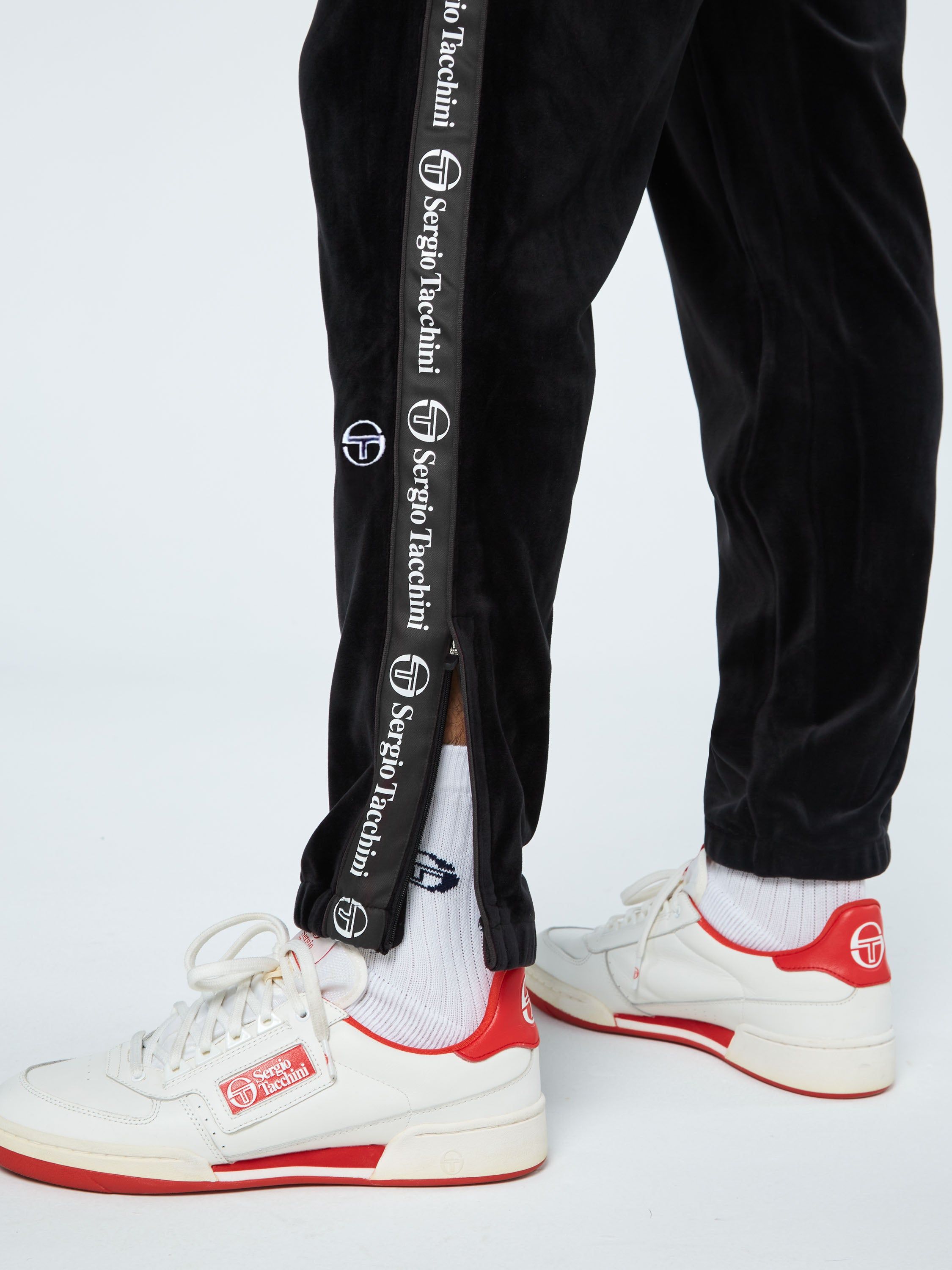 Logo Velour Track Pants-Black sold by Sergio Tacchini product image thumbnail 5
