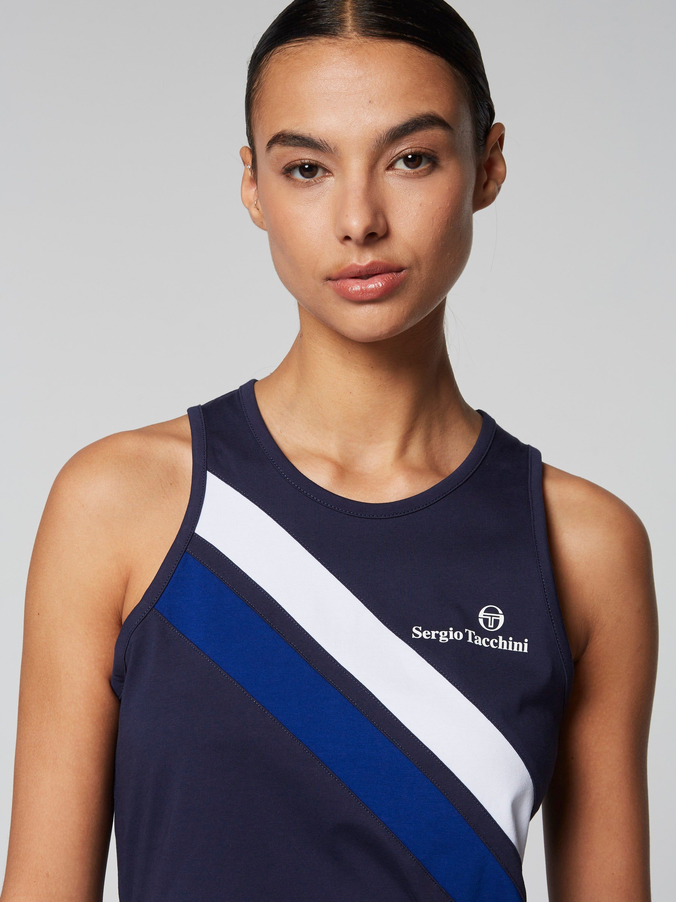 Women's Ortica Tennis Tank- Maritime Blue sold by Sergio Tacchini product image thumbnail 5