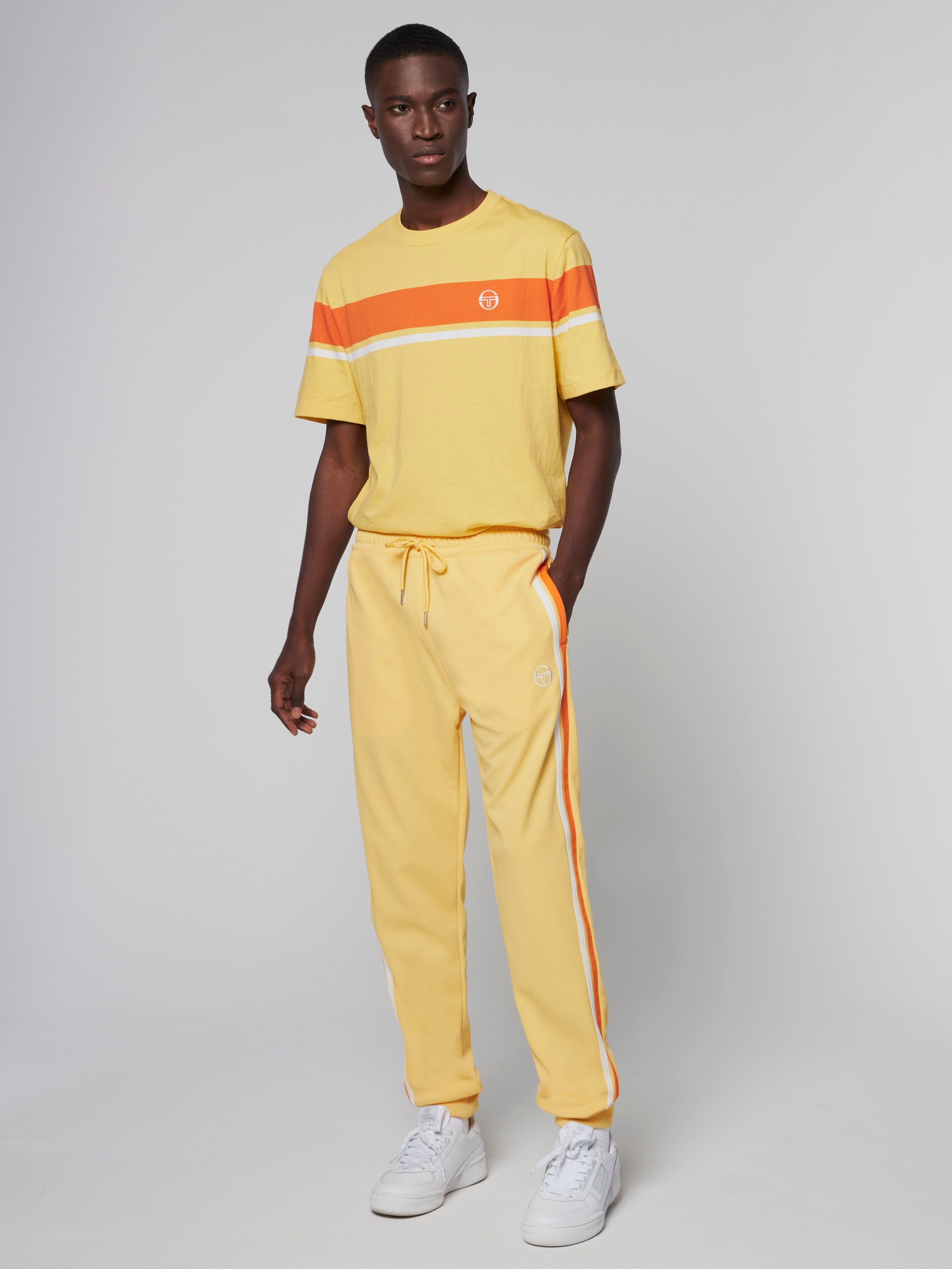Damarindo Track Pant- Flax/ Dragon Fire sold by Sergio Tacchini product image thumbnail 2