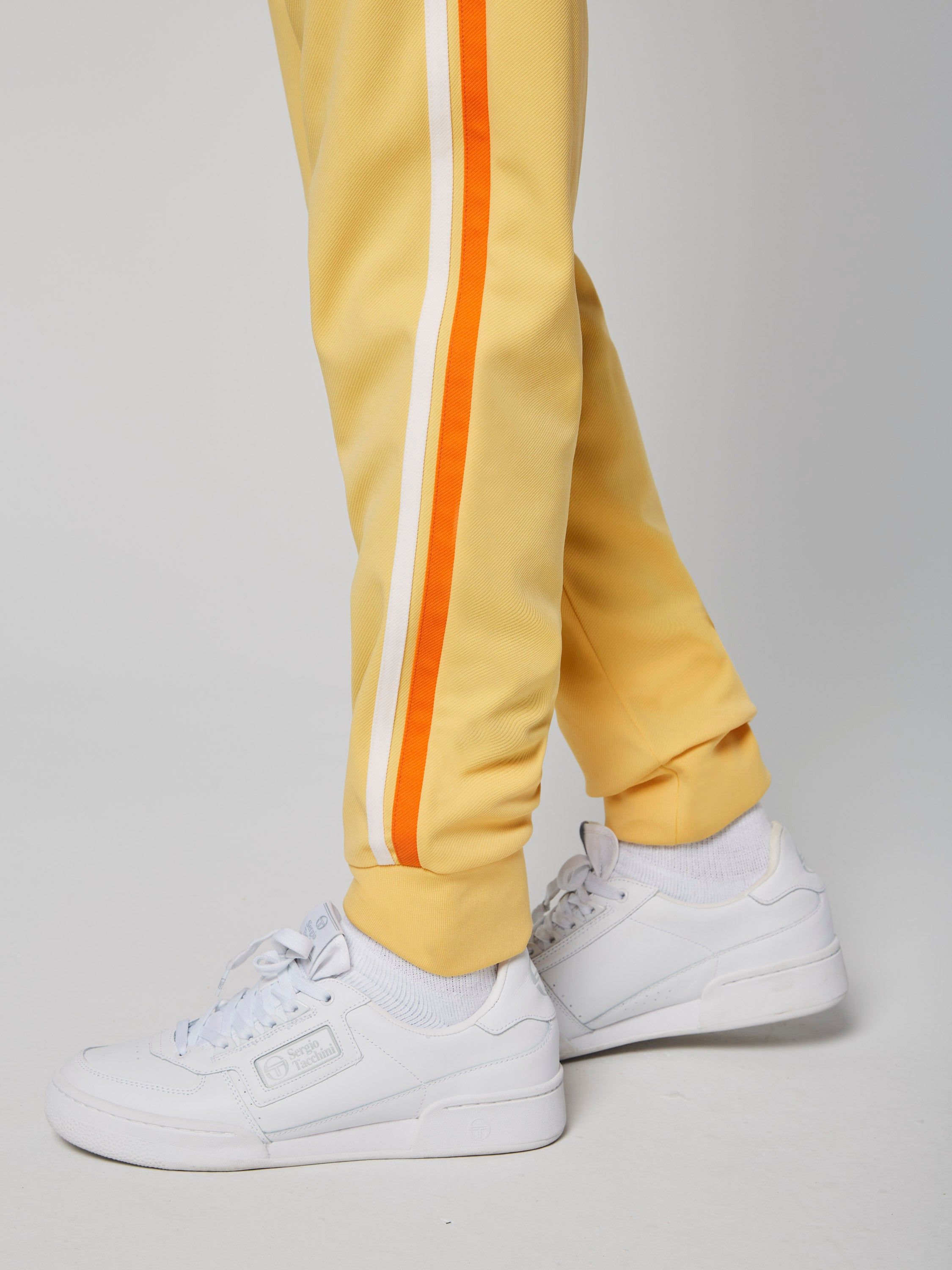 Damarindo Track Pant- Flax/ Dragon Fire sold by Sergio Tacchini product image thumbnail 5