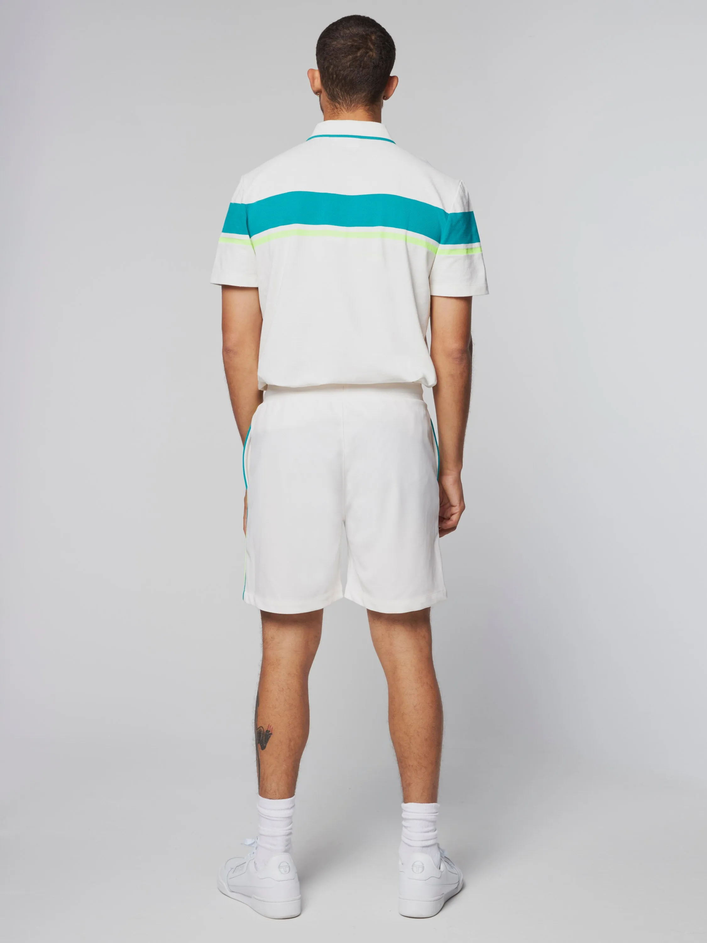 Damarindo Short- Gardenia/ Blue Grass sold by Sergio Tacchini product image thumbnail 3