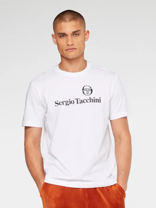 Heritage Logo T-Shirt-White sold by Sergio Tacchini