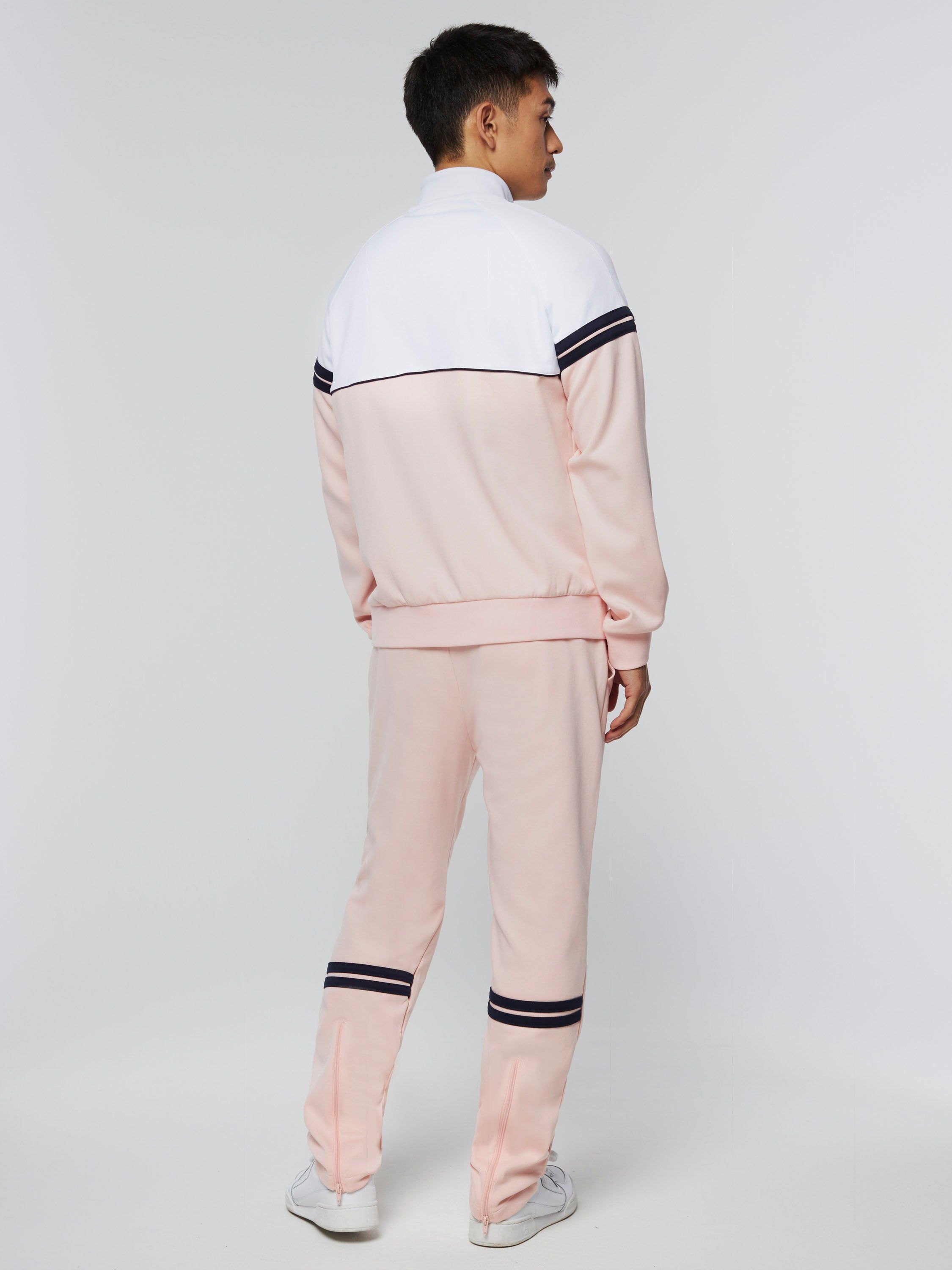 Orion Track Jacket Archivio- Seashell Pink/ White sold by Sergio Tacchini product image thumbnail 3