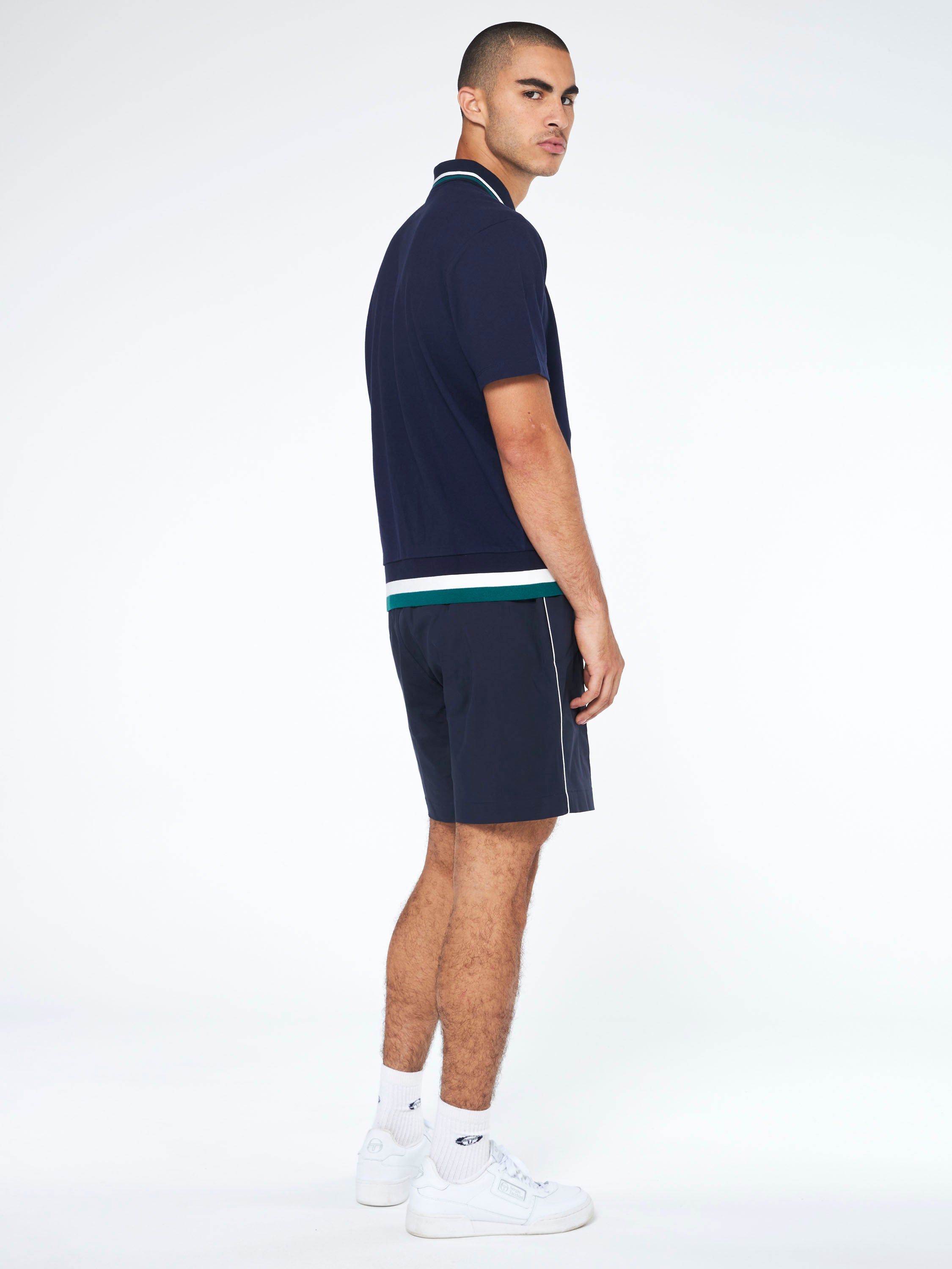 ST x Union Alta Polo-Maritime Blue sold by Sergio Tacchini product image thumbnail 3