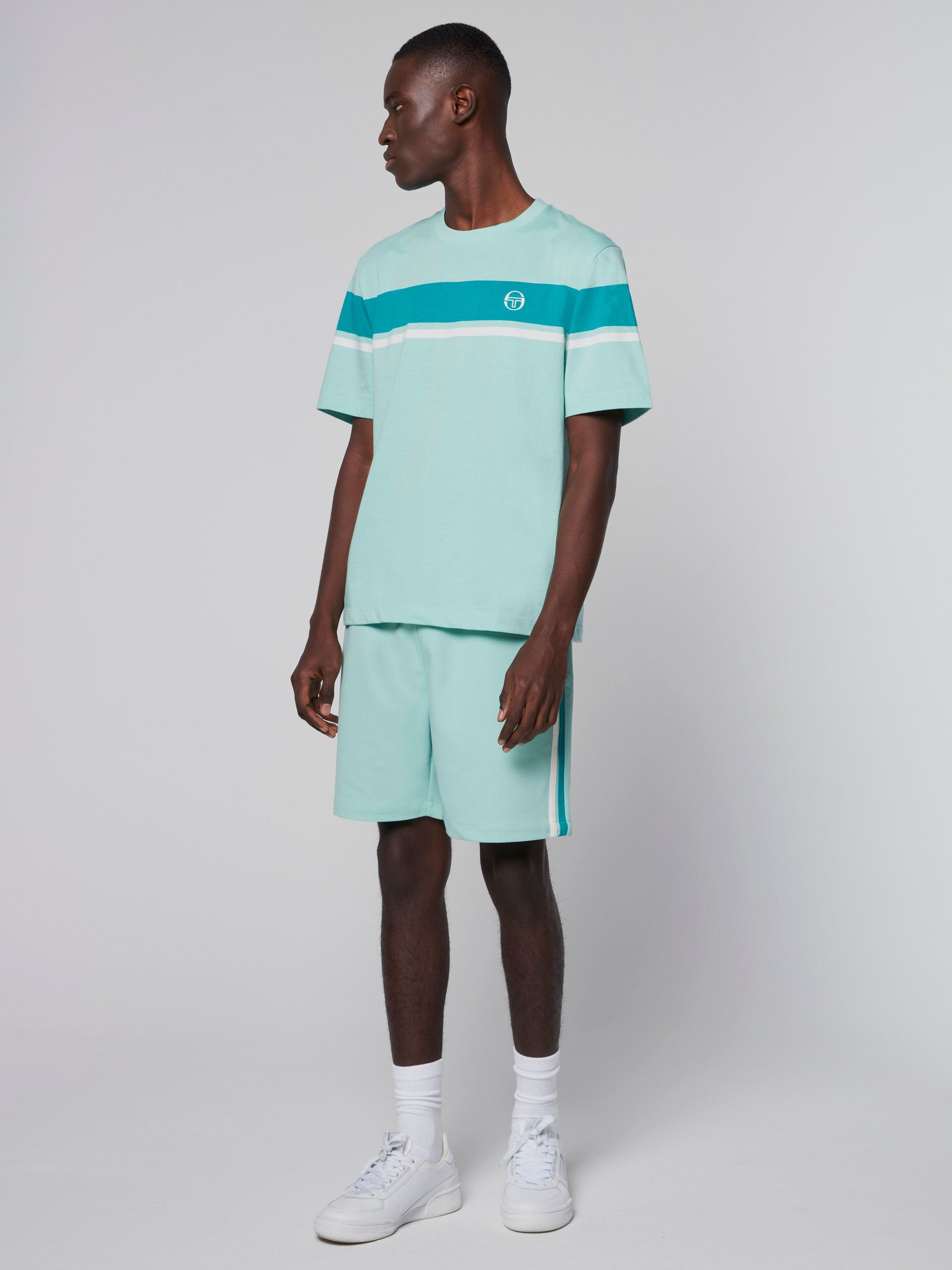 Damarindo T-Shirt- Ocean Wave/ Blue Grass sold by Sergio Tacchini product image thumbnail 2