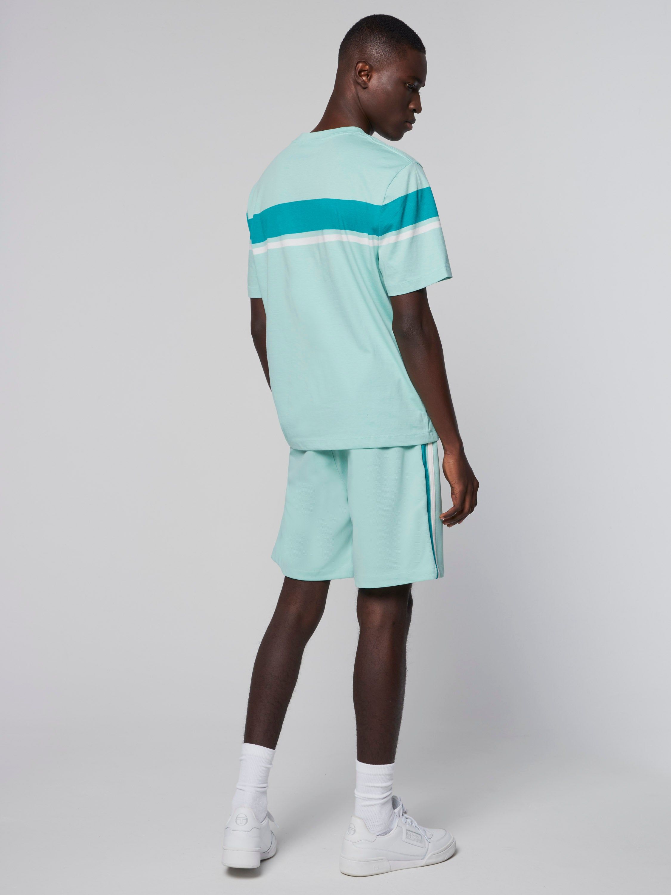 Damarindo T-Shirt- Ocean Wave/ Blue Grass sold by Sergio Tacchini product image thumbnail 3