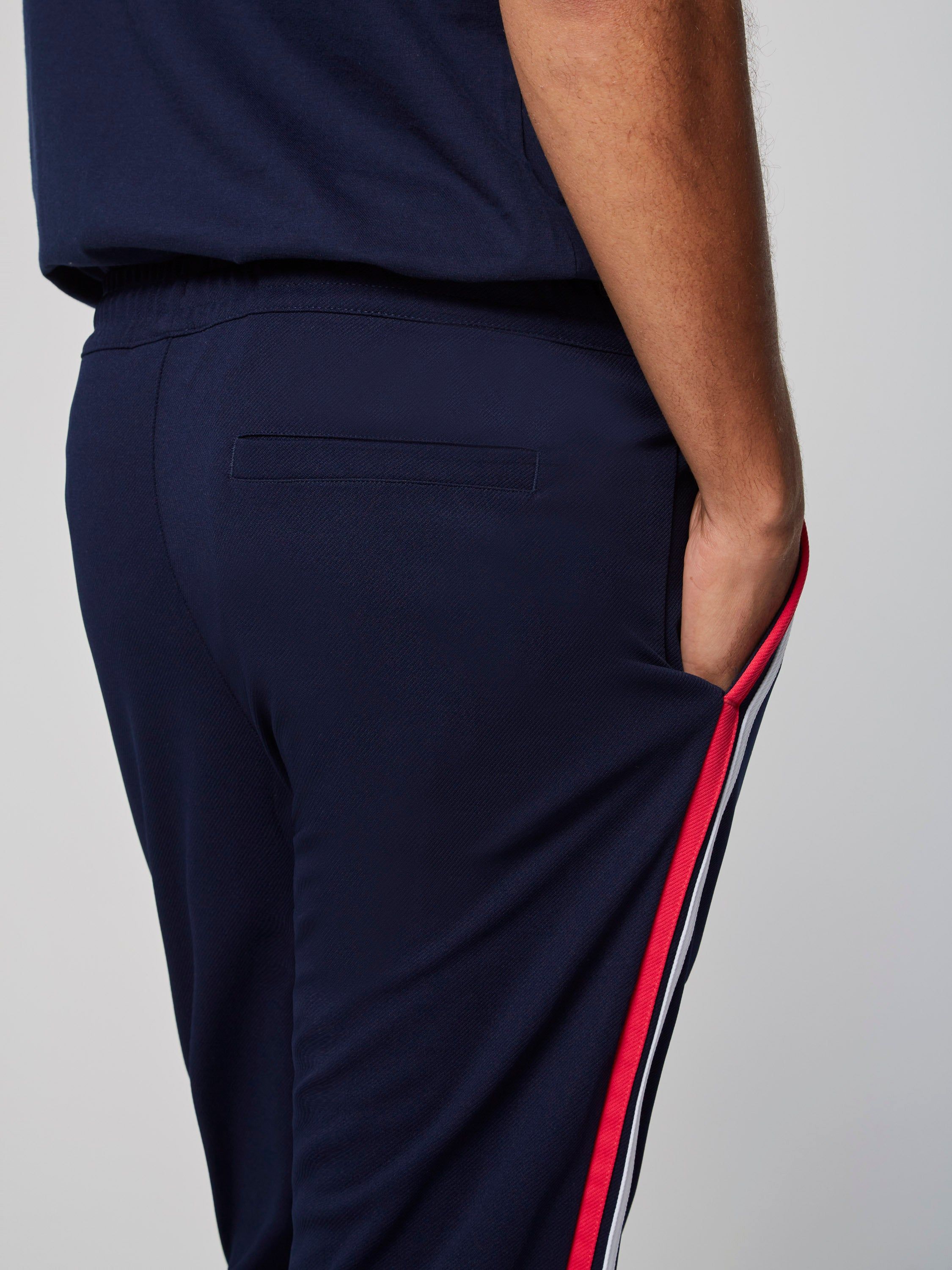 Damarindo Track Pant- Maritime Blue/ Rasberry sold by Sergio Tacchini product image thumbnail 5