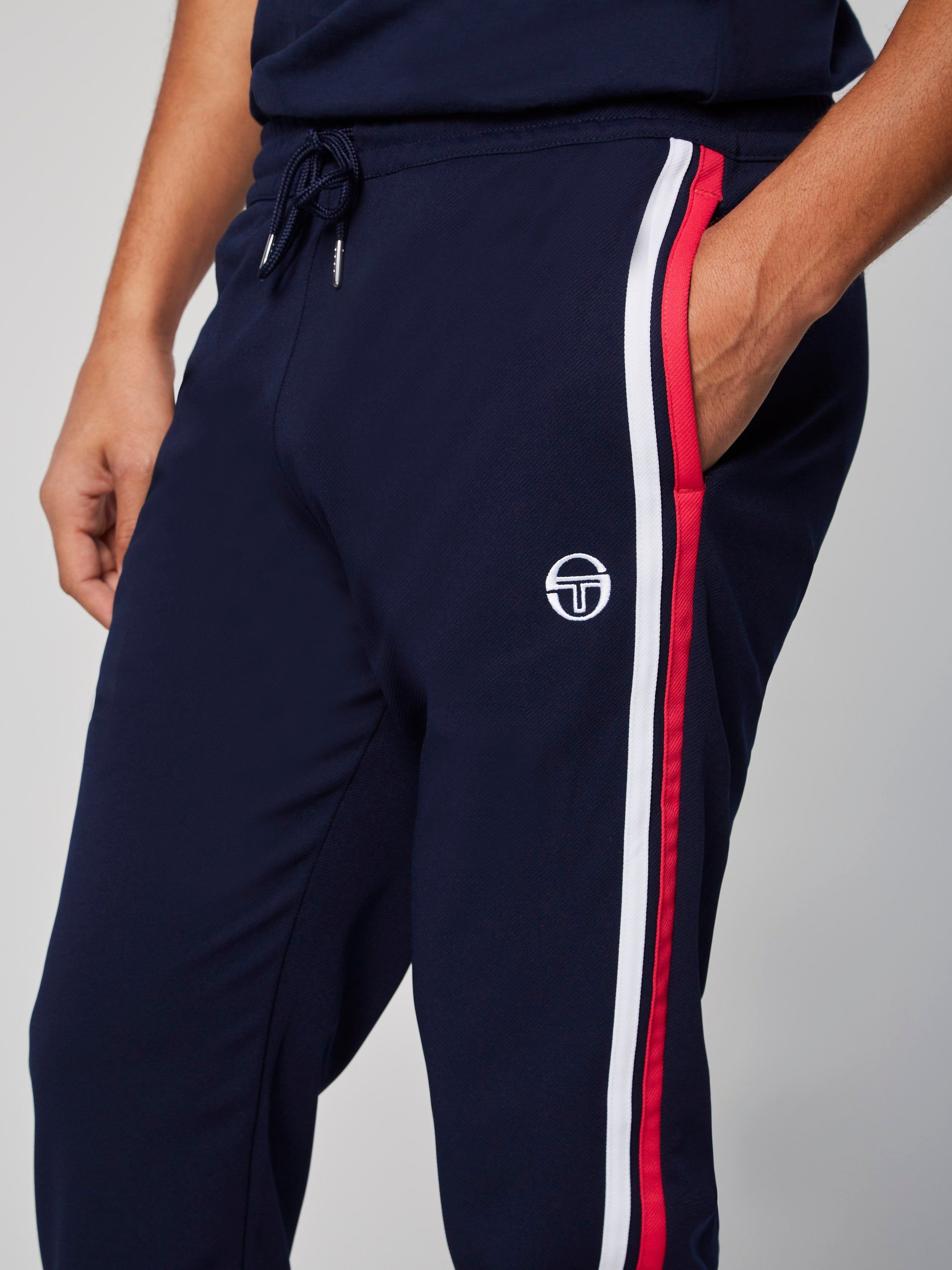 Damarindo Track Pant- Maritime Blue/ Rasberry sold by Sergio Tacchini product image thumbnail 4