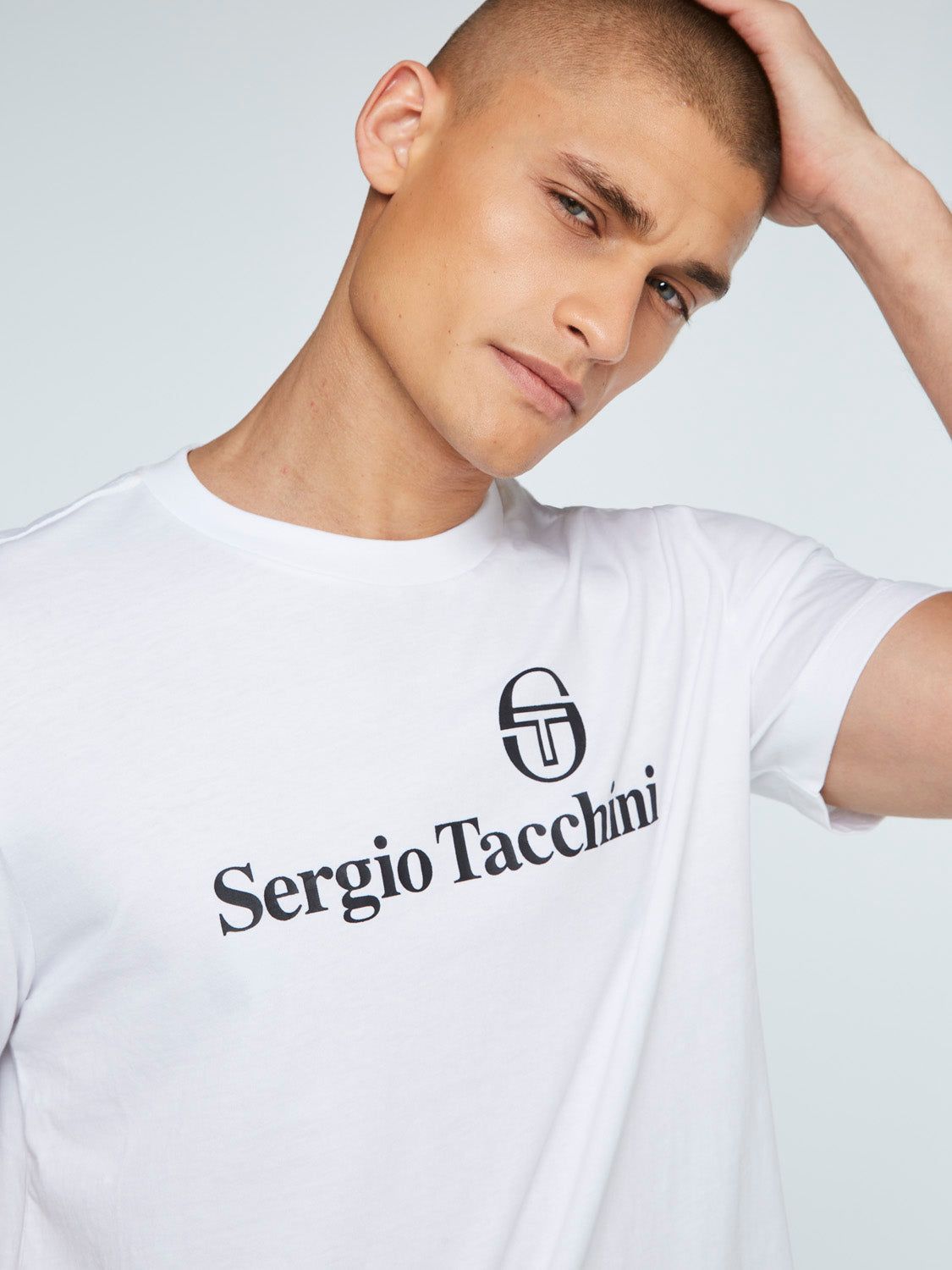 Heritage Logo T-Shirt-White sold by Sergio Tacchini product image thumbnail 3