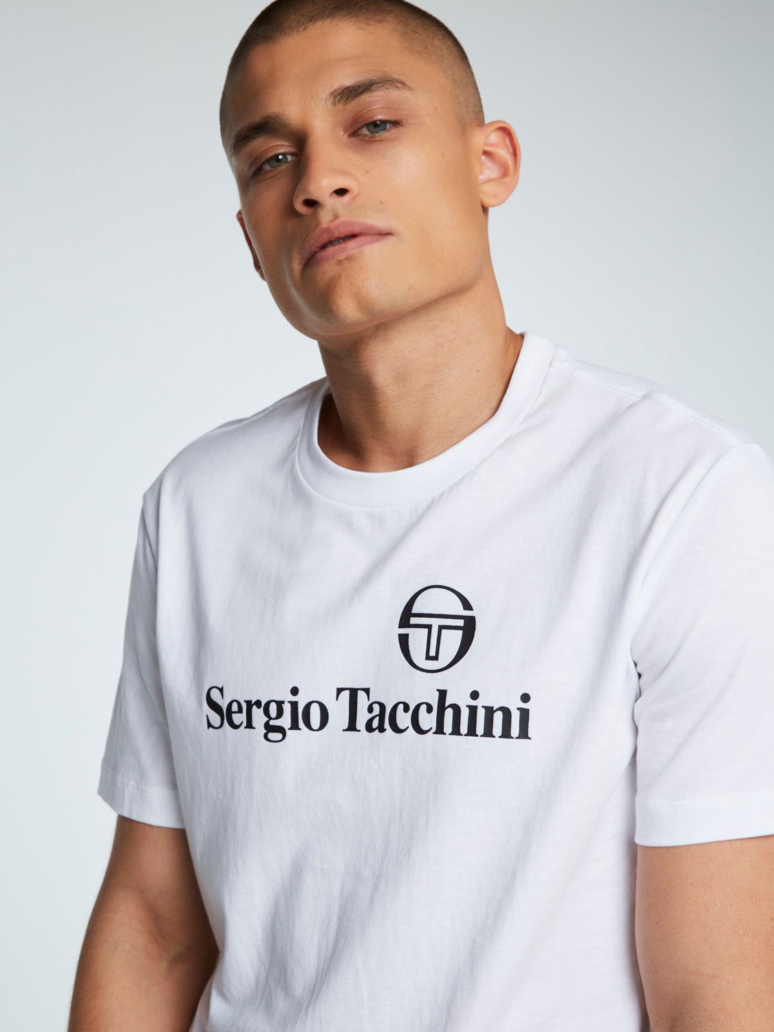 Heritage Logo T-Shirt-White sold by Sergio Tacchini product image thumbnail 4