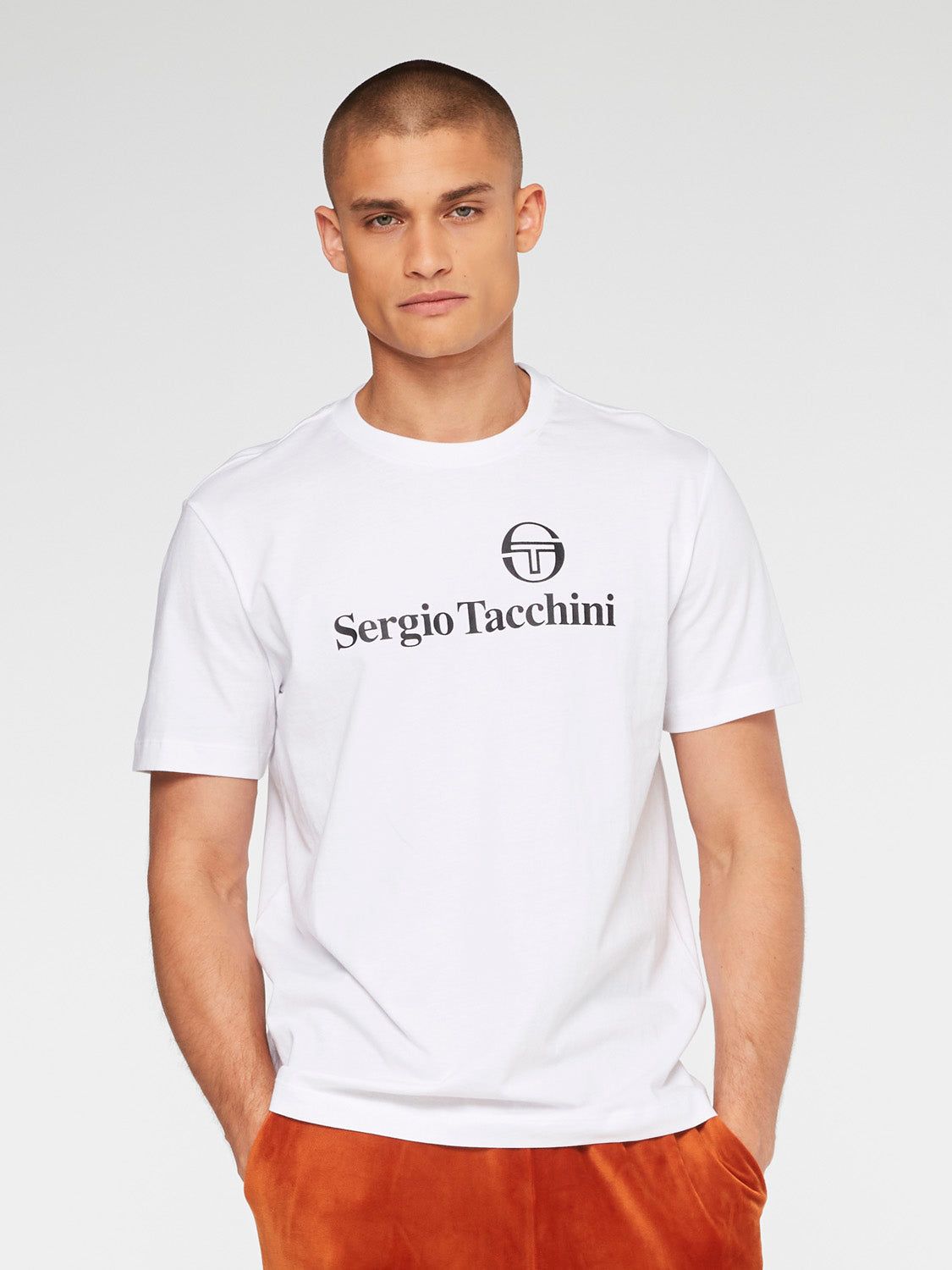 Heritage Logo T-Shirt-White sold by Sergio Tacchini