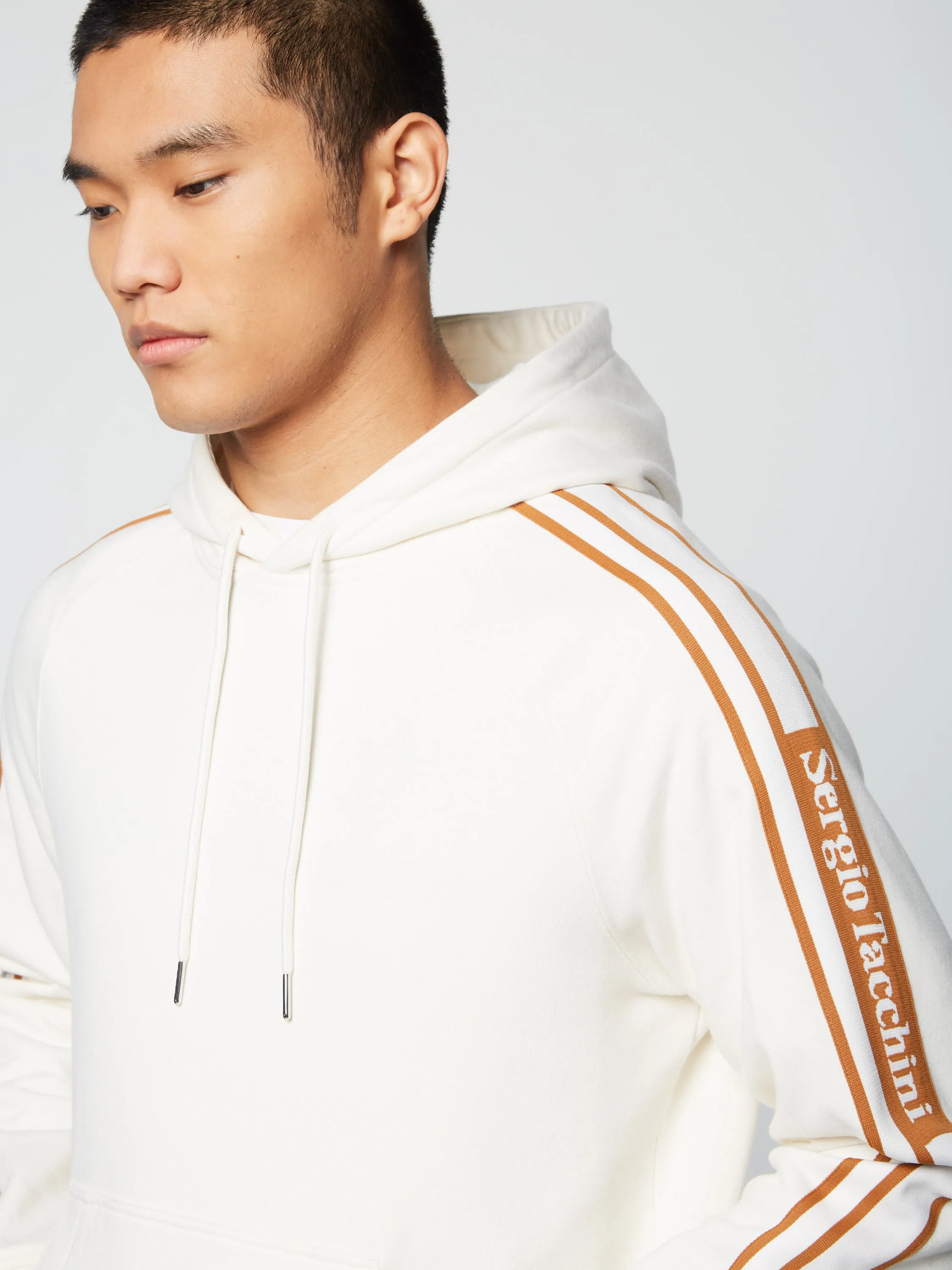 Pereto Tape Hoodie- Gardenia sold by Sergio Tacchini product image thumbnail 5
