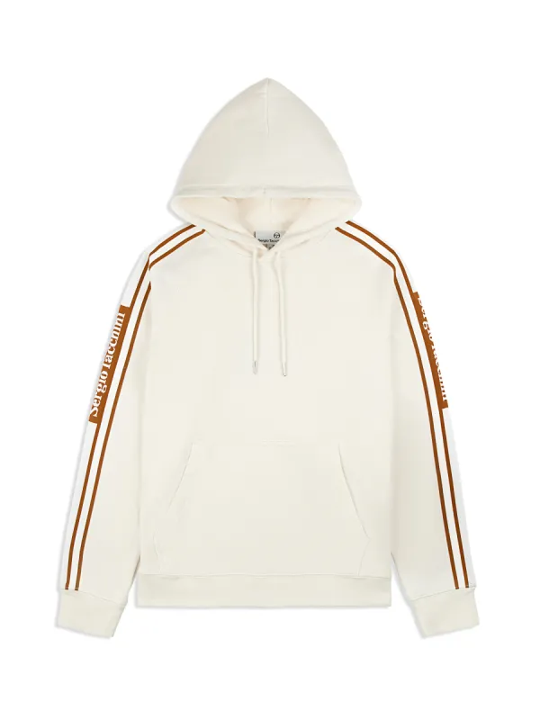 Pereto Tape Hoodie- Gardenia made by Sergio Tacchini