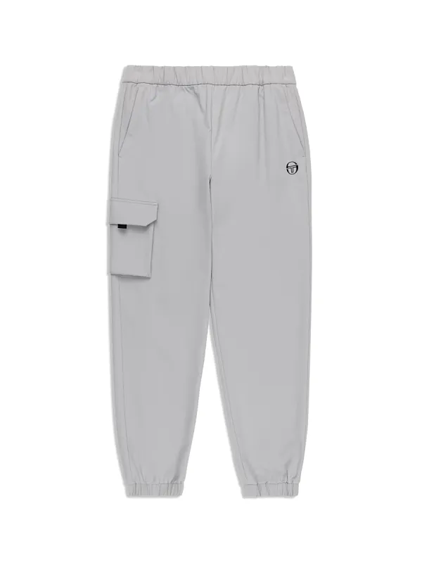 Woven Cargo Jogger Pants- Heather Grey sold by Sergio Tacchini