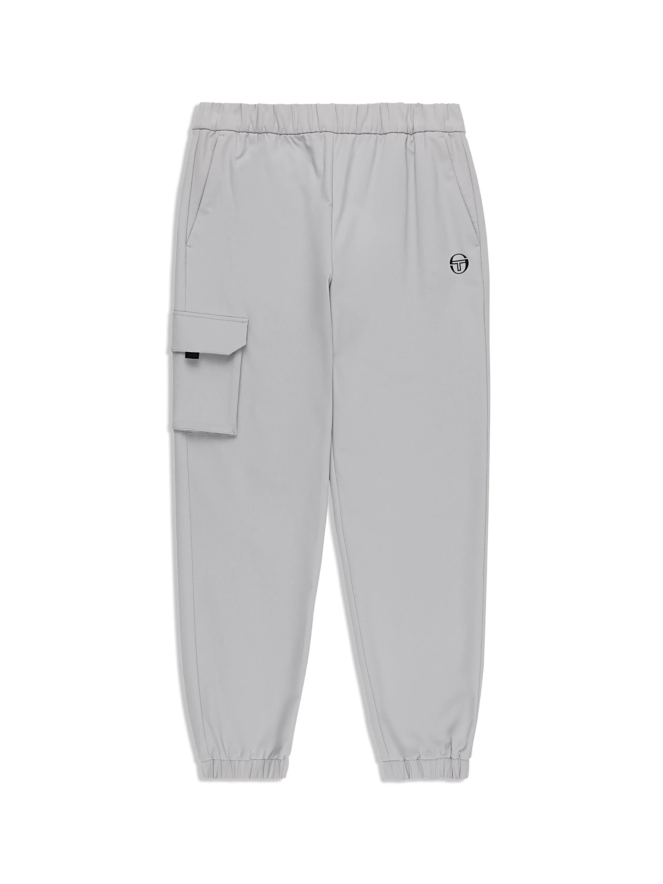 Woven Cargo Jogger Pants- Heather Grey sold by Sergio Tacchini