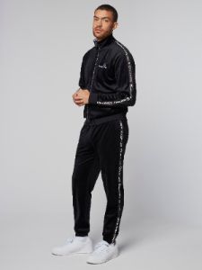 Tipo Velour Track Jacket- Black sold by Sergio Tacchini