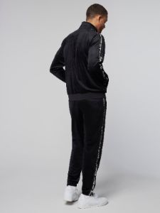 Tipo Velour Track Jacket- Black sold by Sergio Tacchini