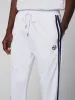 Damarindo Track Pant- White/ Navy sold by Sergio Tacchini