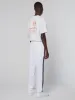 Damarindo Track Pant- White/ Navy sold by Sergio Tacchini