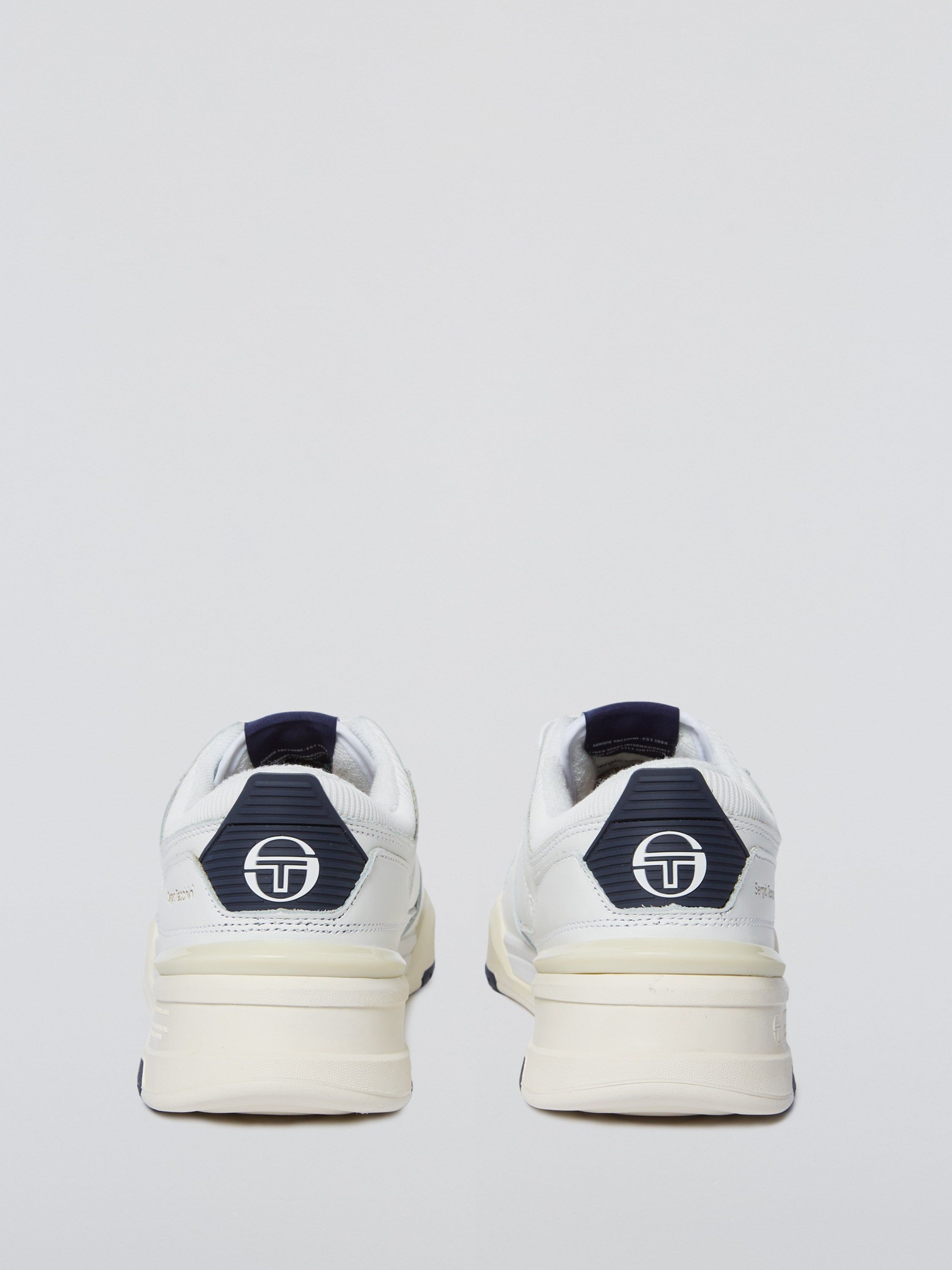 BB Court Lo Sneaker- White/ Tofu/ Maritime Blue sold by Sergio Tacchini product image thumbnail 3