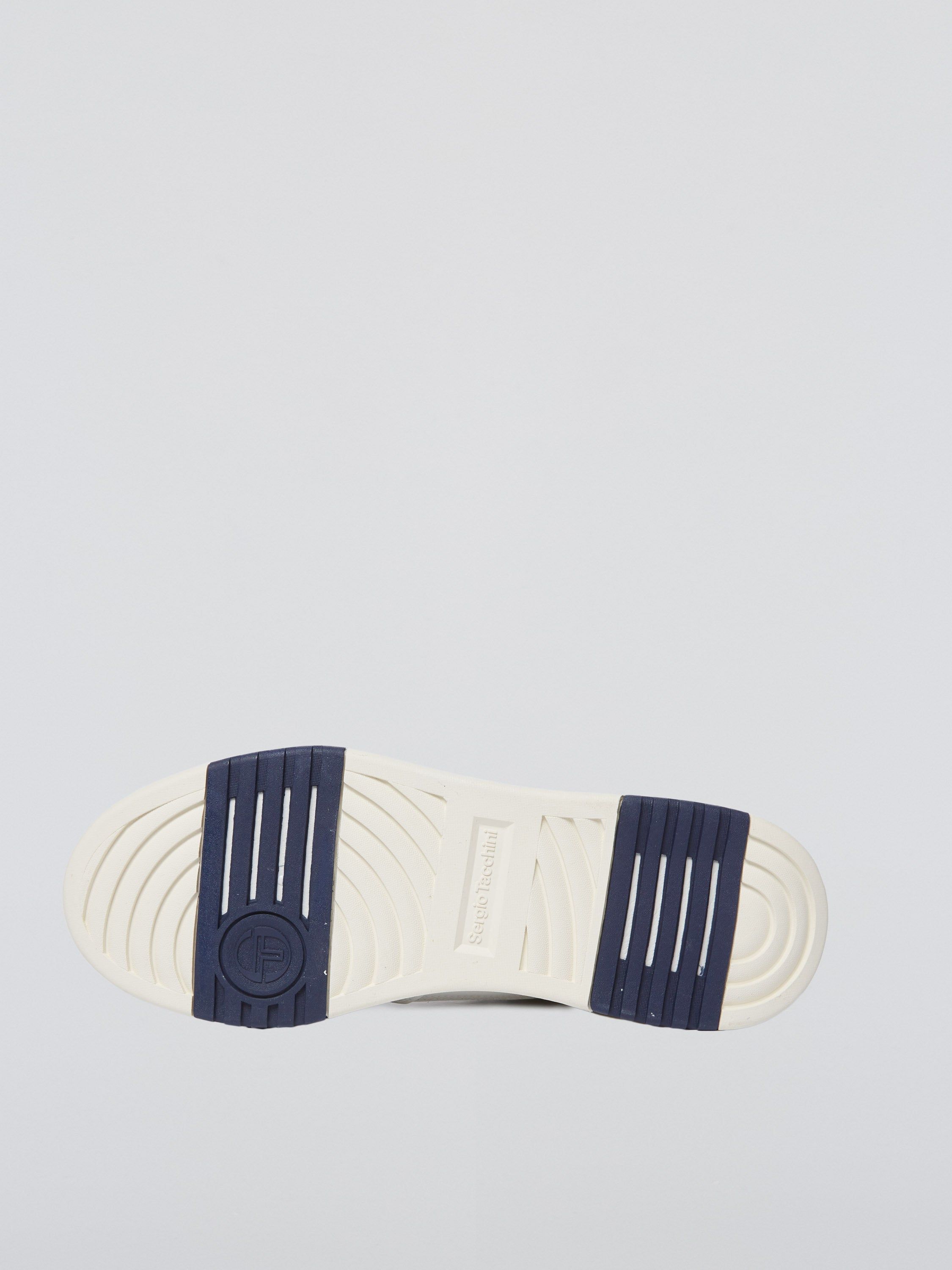 BB Court Lo Sneaker- White/ Tofu/ Maritime Blue sold by Sergio Tacchini product image thumbnail 4